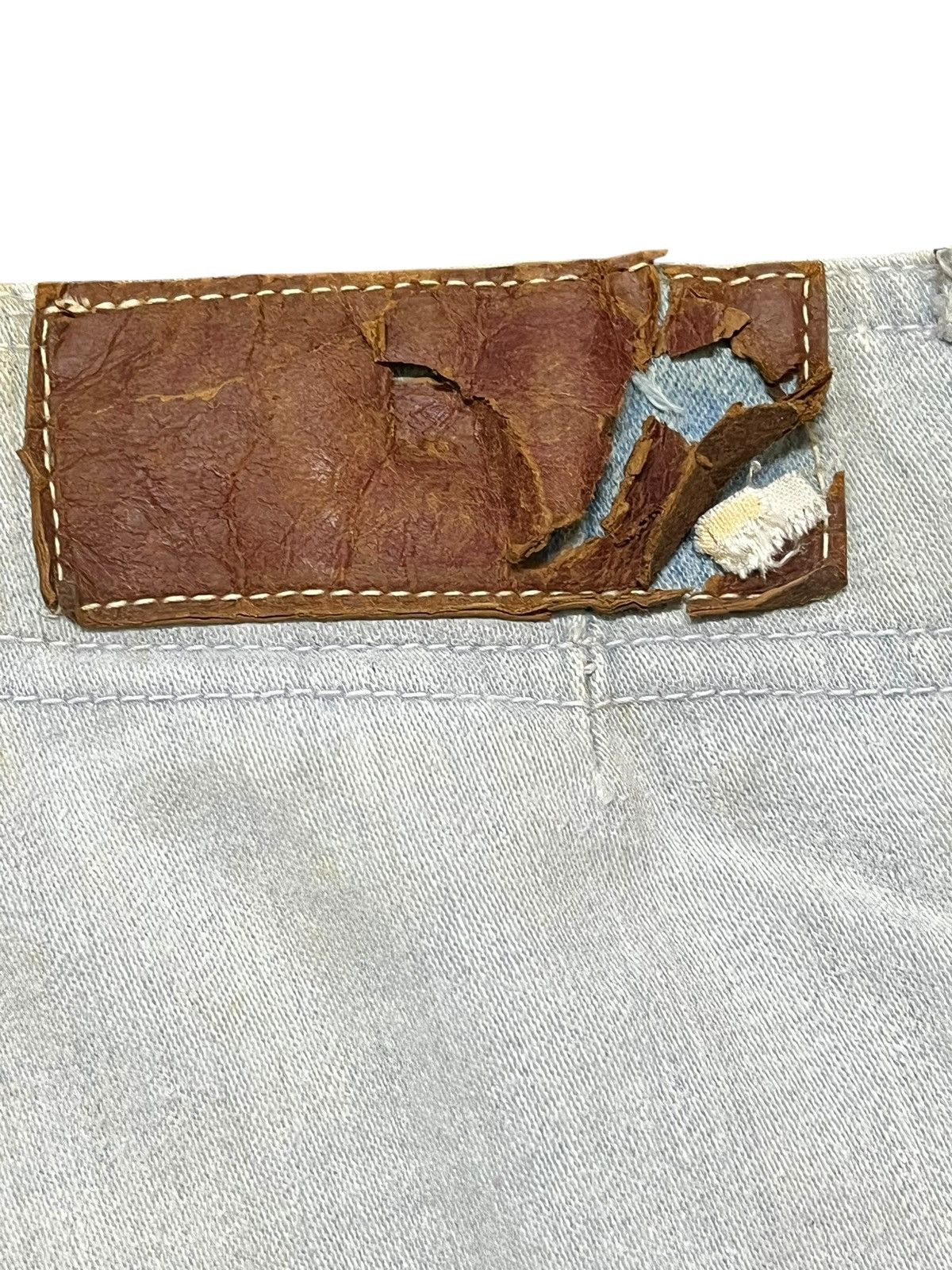 Japanese Brand Vintage McCampbell Massive Flare Bell Bottom Denim Size US 28 / EU 44 - 7 Thumbnail