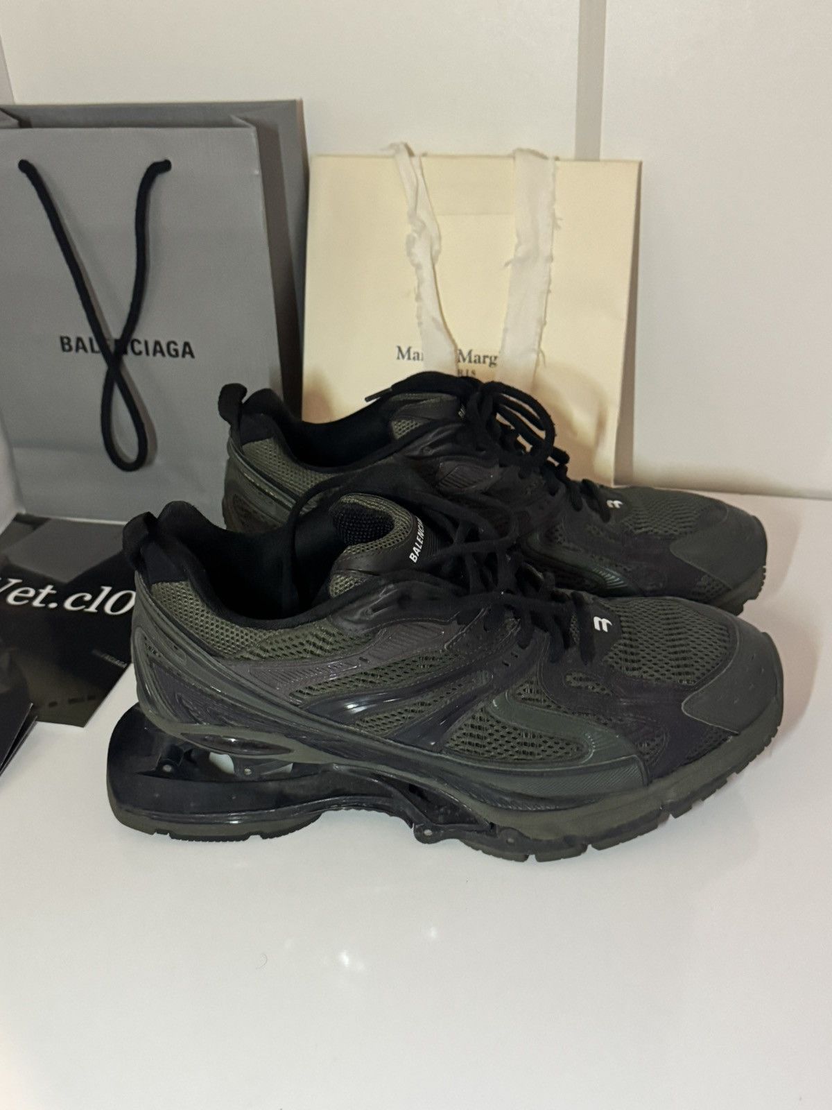 Balenciaga ✅Balenciaga X - Pander Khaki 45 green xpander Size US 12 / EU 45 - 7 Thumbnail