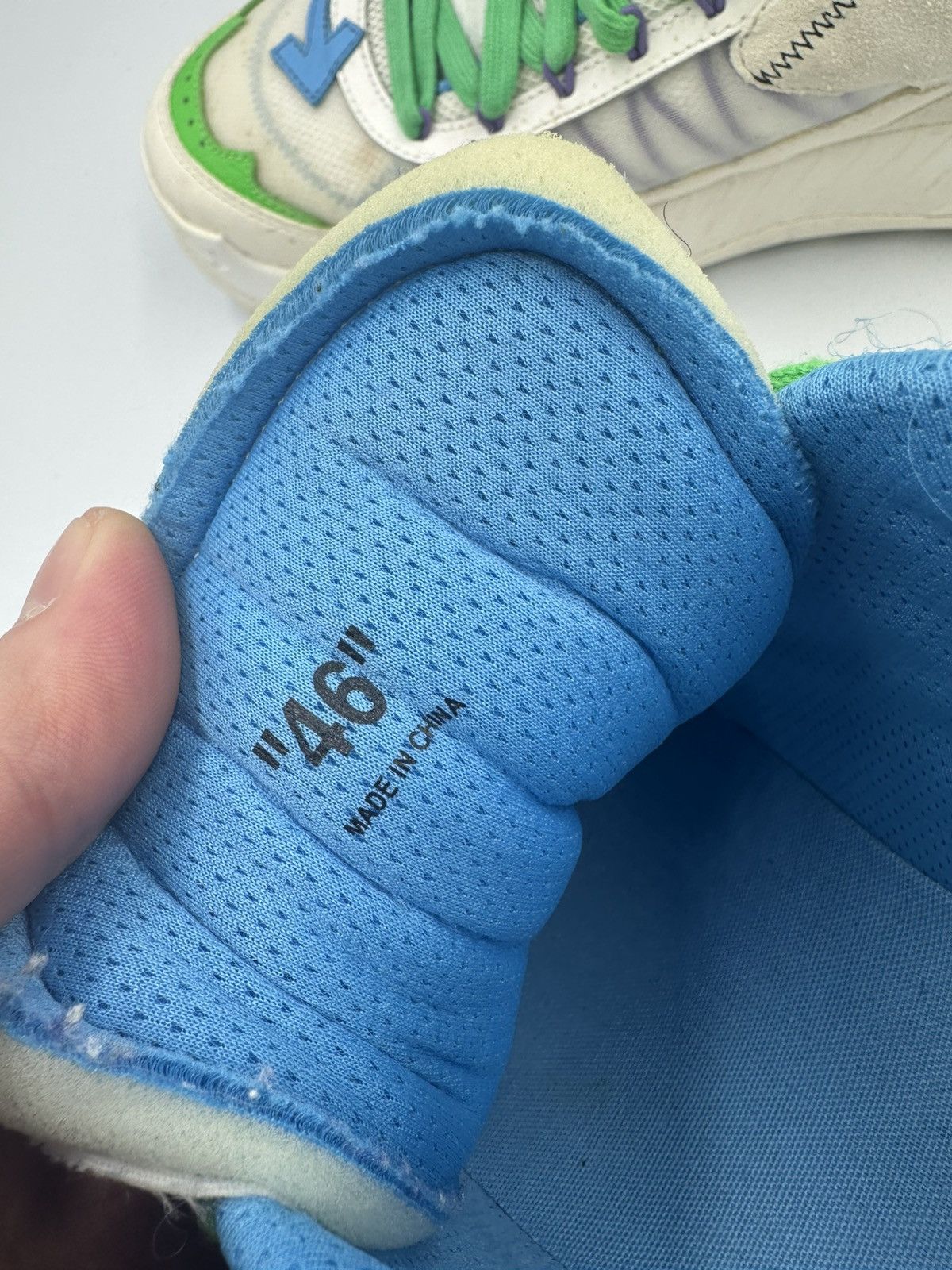 Off-White OFF WHITE ARROW SNEAKERS Size US 13 / EU 46 - 18 Thumbnail