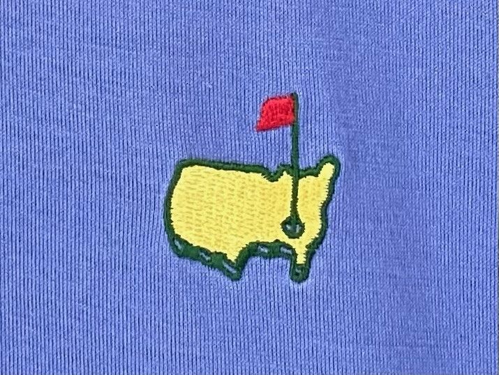 The Masters 90’s Masters Amen Corner Golf Lavender Polo Shirt SZ Large Size US L / EU 52-54 / 3 - 3 Thumbnail