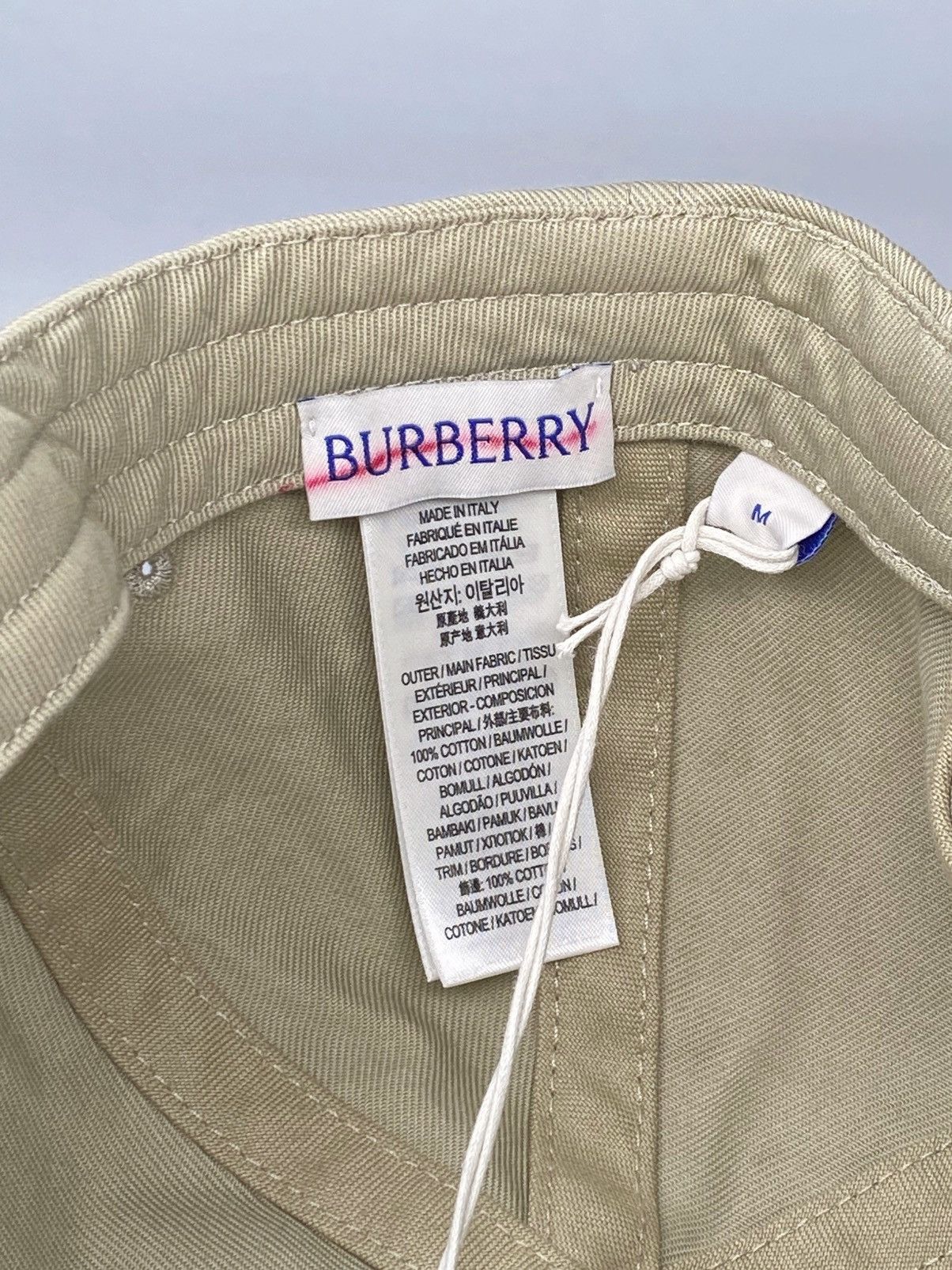 Burberry Burberry logo-embroidered cotton baseball cap size M Size ONE SIZE - 9 Thumbnail