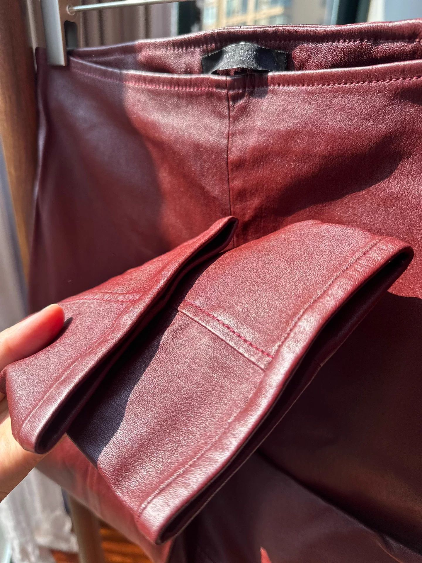 The Row The Row leather pants Size 26" / US 2 / IT 38 - 4 Thumbnail