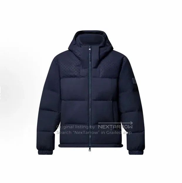 Louis Vuitton Louis Vuitton Embossed hooded down jacket Size US M / EU 48-50 / 2 - 1 Thumbnail