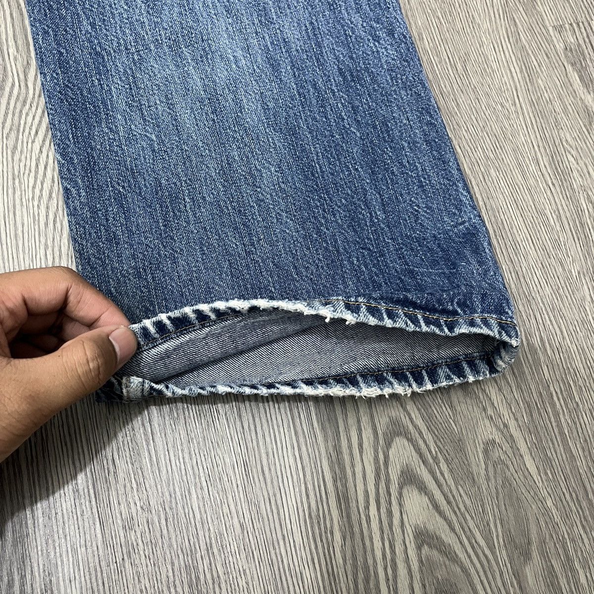 Levi's Vintage Clothing 2000s Levi's 501 Distresse Denim ifsixwasnine Size US 34 / EU 50 - 22 Thumbnail