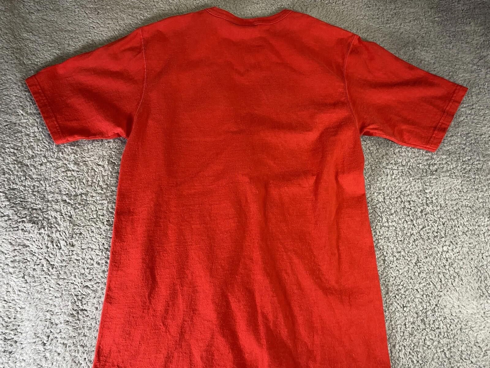 Champion Men Shirt Small Red Embroider Patch 90s y2k Champion Size US S / EU 44-46 / 1 - 5 Thumbnail