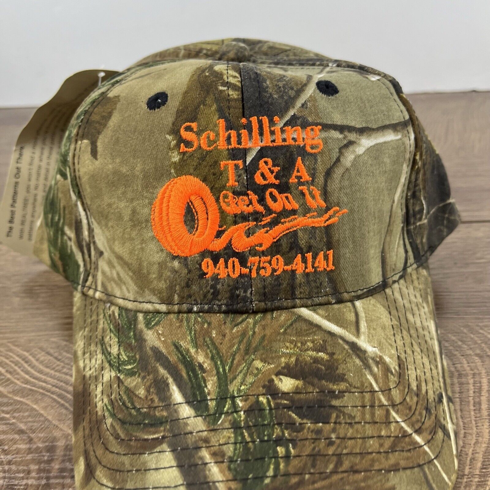 Other Schilling T&A Hat Camo Cap Schilling Hat Adjustable Hat Gree Size ONE SIZE - 5 Thumbnail