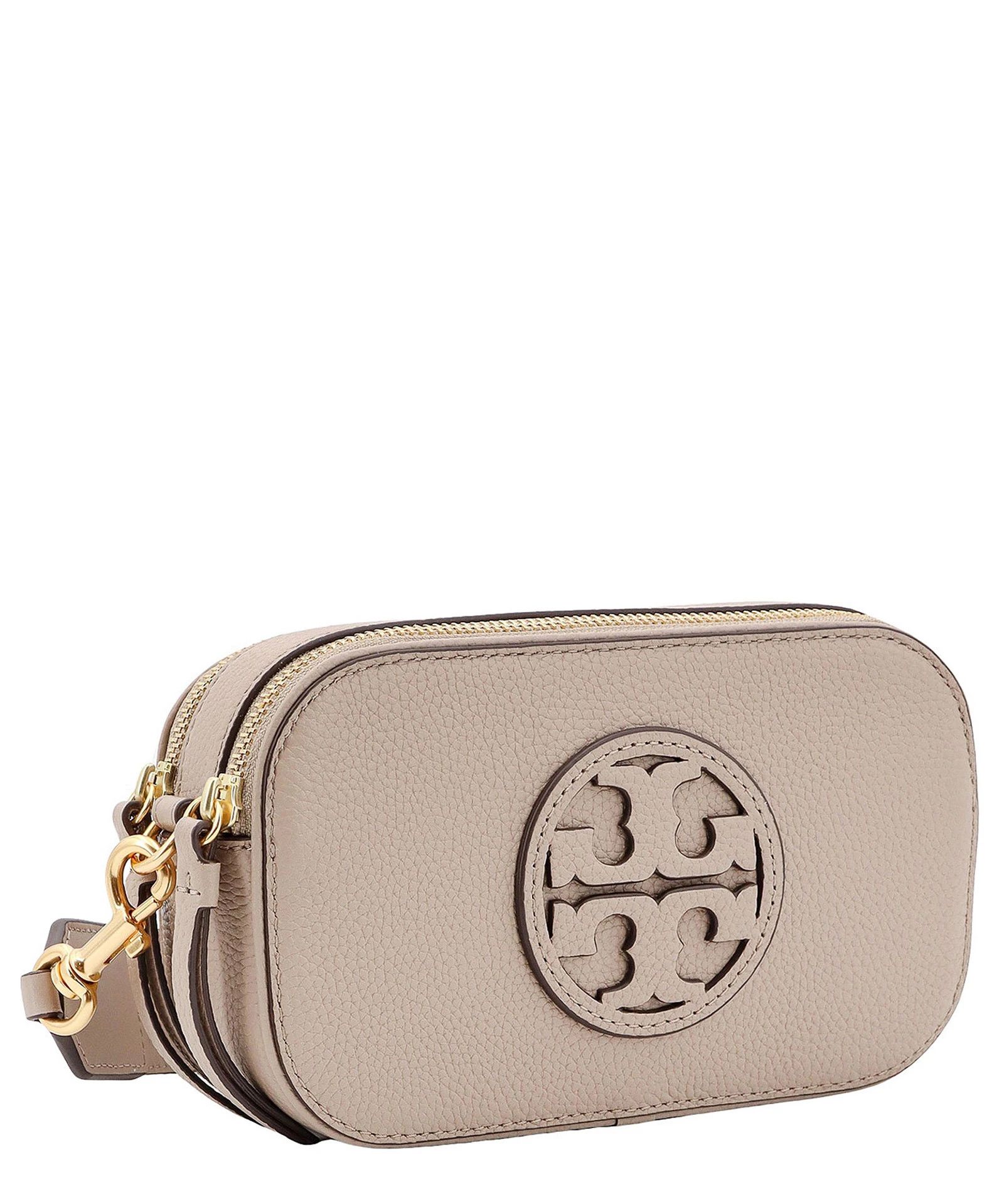 Tory Burch o1s22i1n1024 Size: OS / Miller Mini Crossbody Bag in Beige Size ONE SIZE - 3 Thumbnail