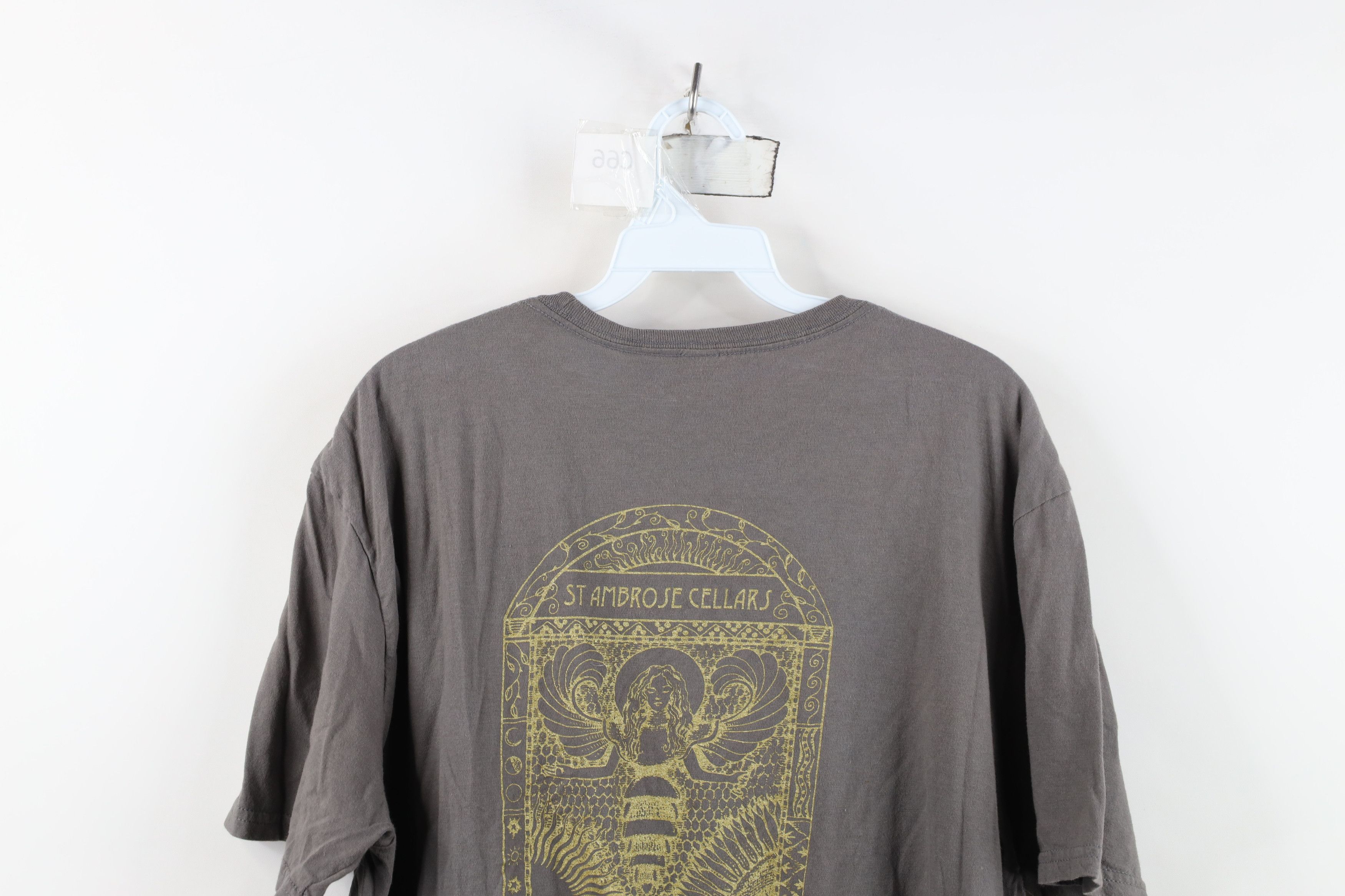 Vintage Y2K Streetwear St Ambrose Cellars Wine Mead Beer T-Shirt Size US XL / EU 56 / 4 - 12 Thumbnail