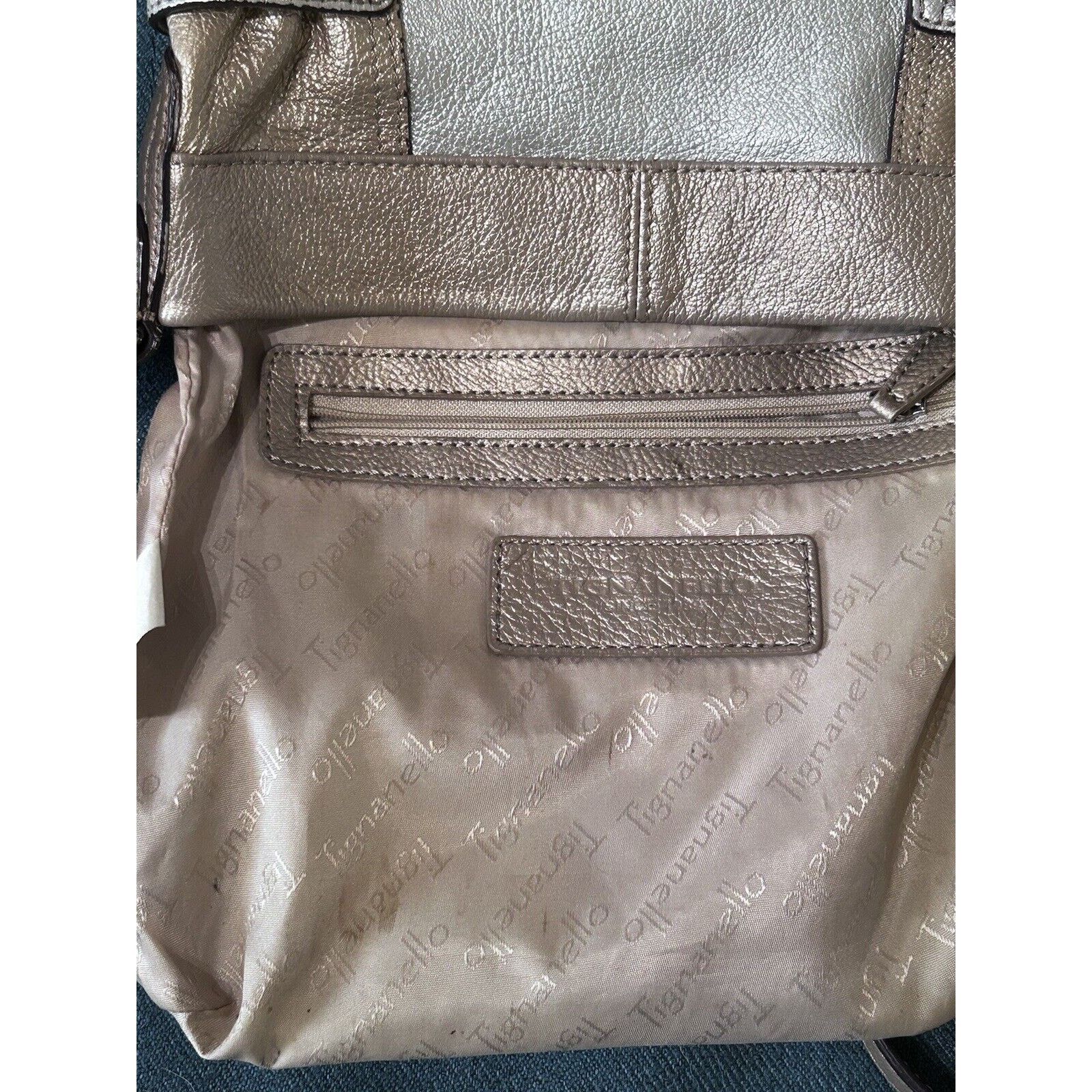 Other tignanello leather handbag Gold, Silver, Bronze Size ONE SIZE - 10 Thumbnail