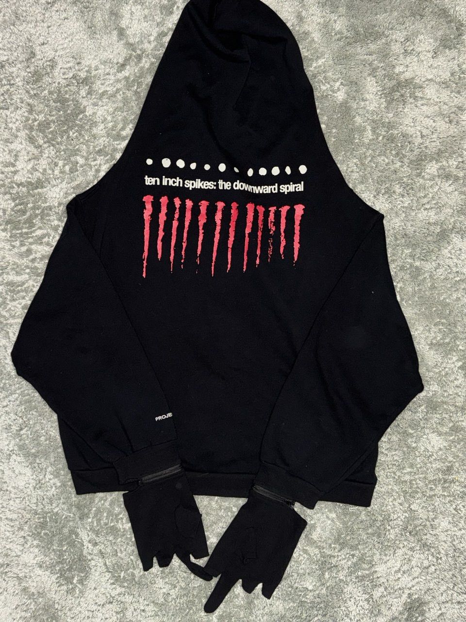Project GR Project G/R Zygon zip hoodie | Grailed