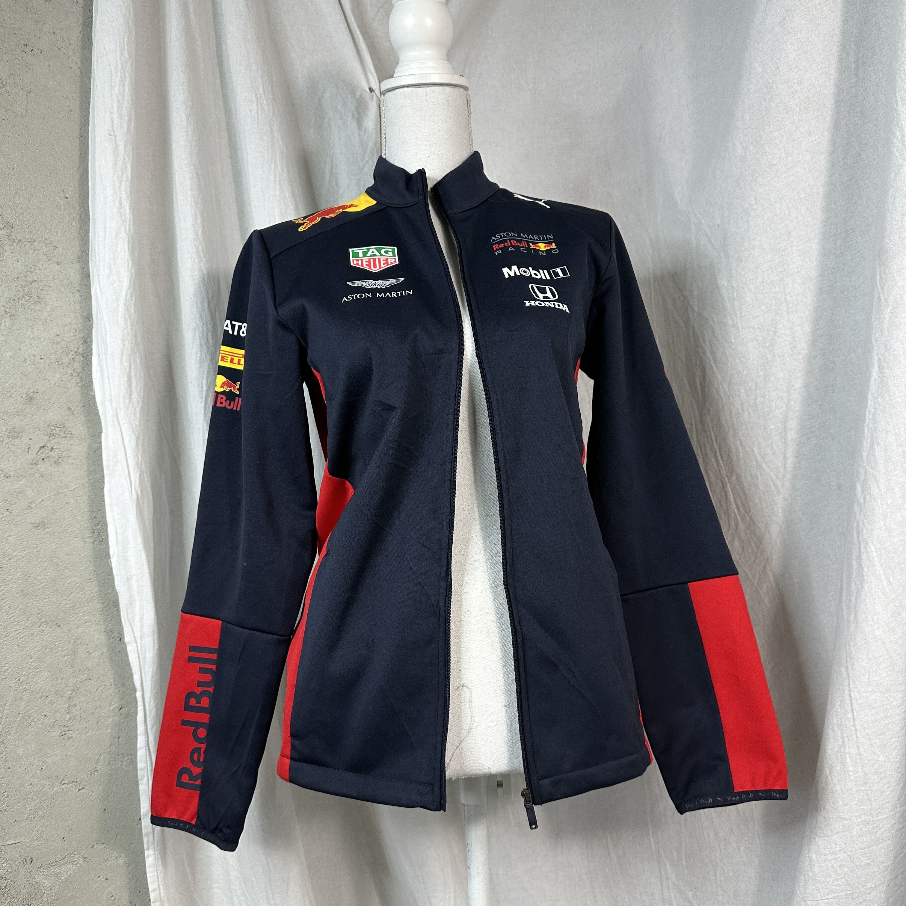 Red Bull × Vintage Softshell Red Bull Racing Jacket Size US XS / EU 42 / 0 - 6 Thumbnail