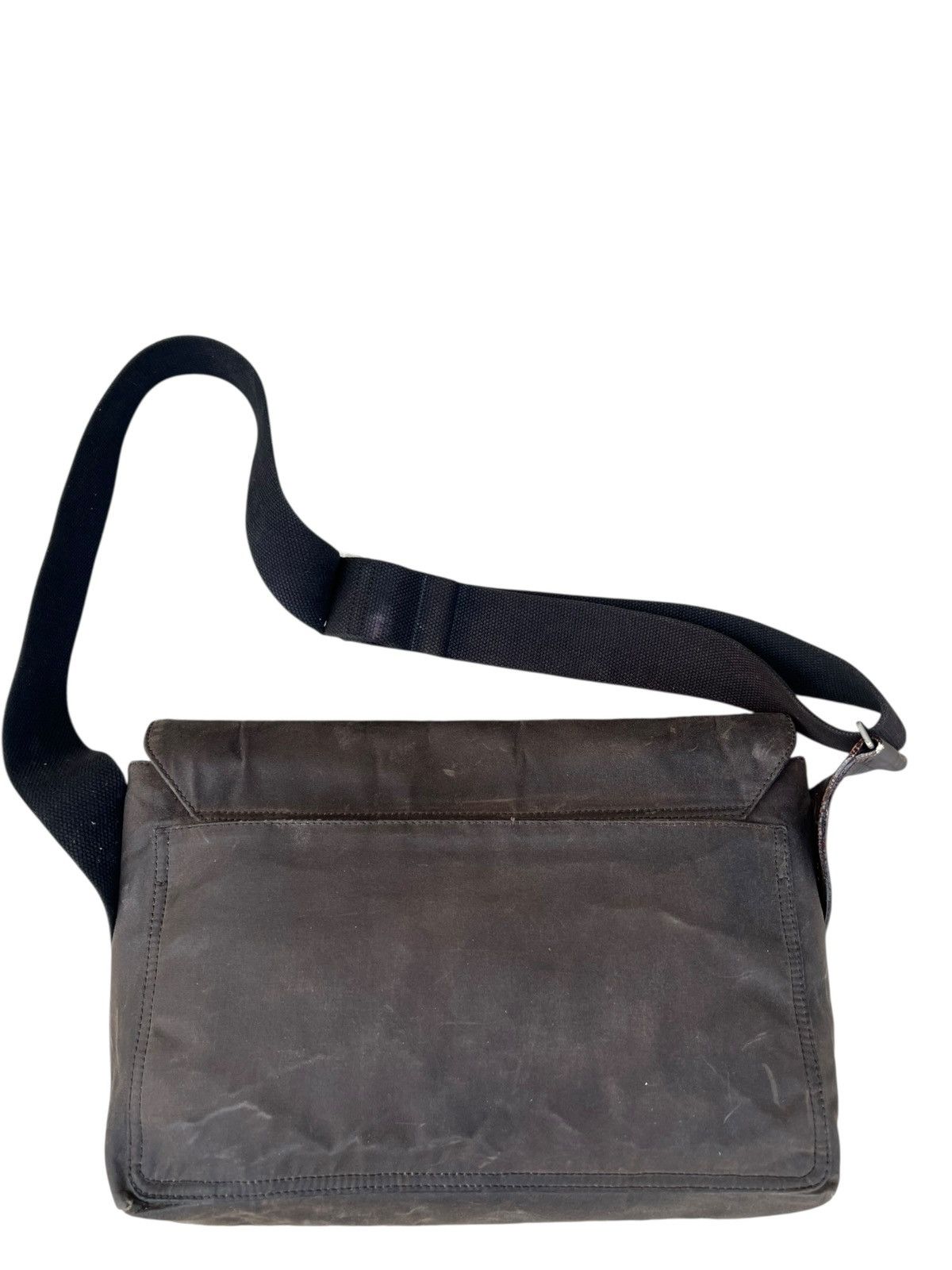 Jack Spade Jack Spade USA Patina Waxed Cotton Canvas Messenger Bag Size ONE SIZE - 8 Thumbnail