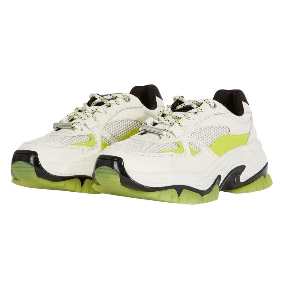The Kooples The Kooples Paris Leather SNEAKERS WITH PLATFORM SOLE NIB Size US 7 / IT 37 - 1 Thumbnail