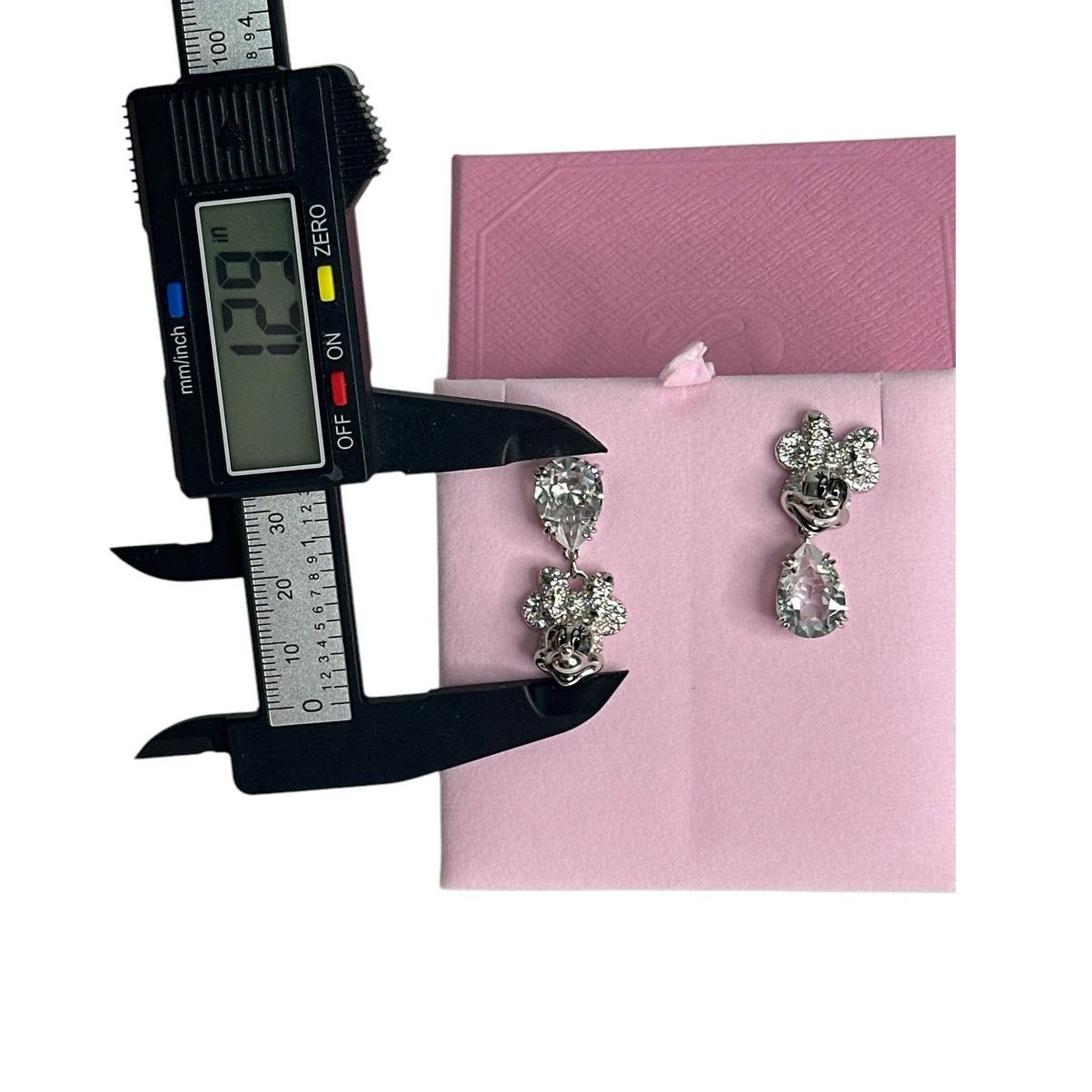 Swarovski Swarovski 100 Years Disney Minnie Mouse drop earrings Size ONE SIZE - 5 Thumbnail