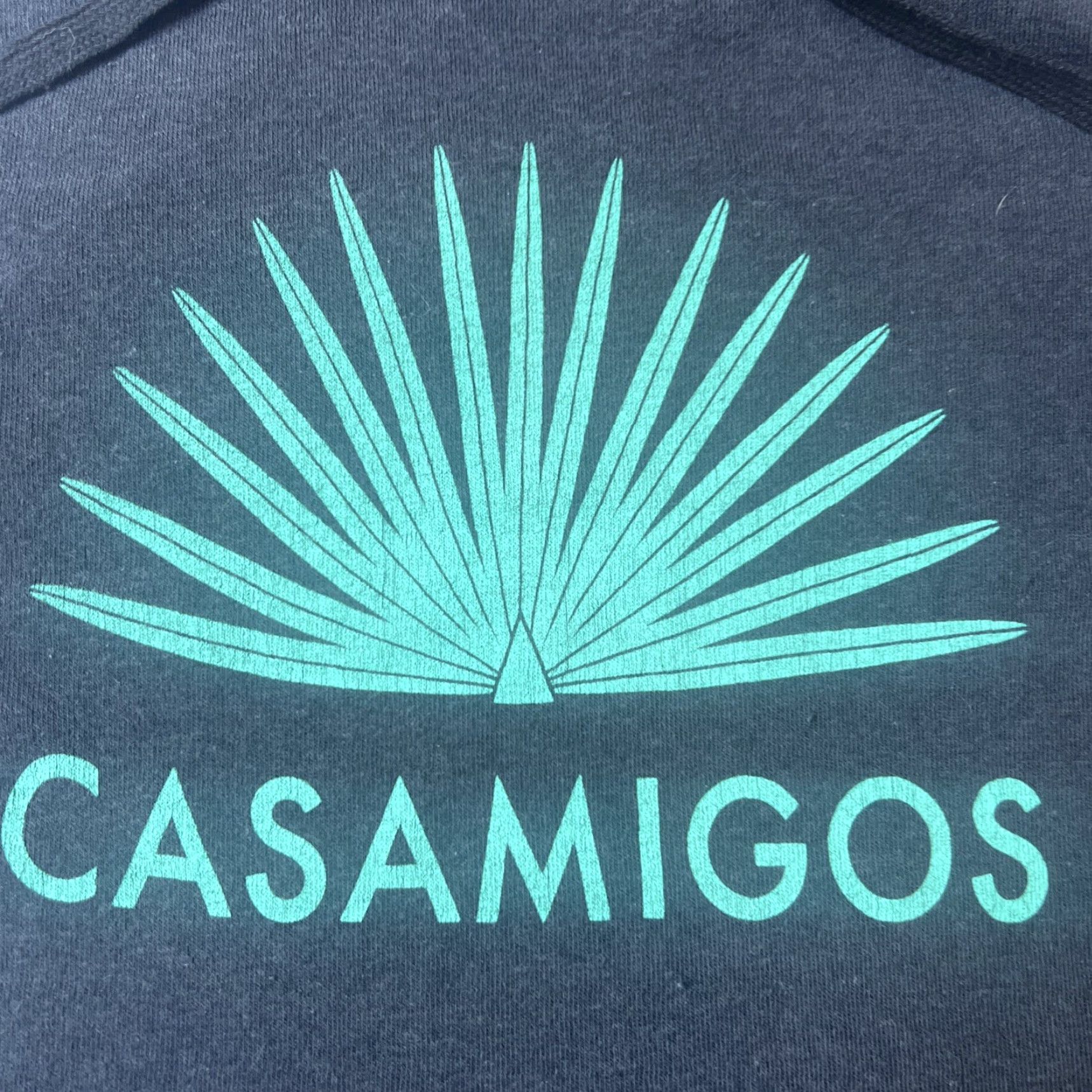 Vintage NWOT Casamigos Tequila Sweatshirt Hoodie Small George Clooney Randy Gerber Hoodie Unisex Adults Black Graphic Tequila Per/Tequila Theme 90s 2000s Size S / US 4 / IT 40 - 2 Thumbnail
