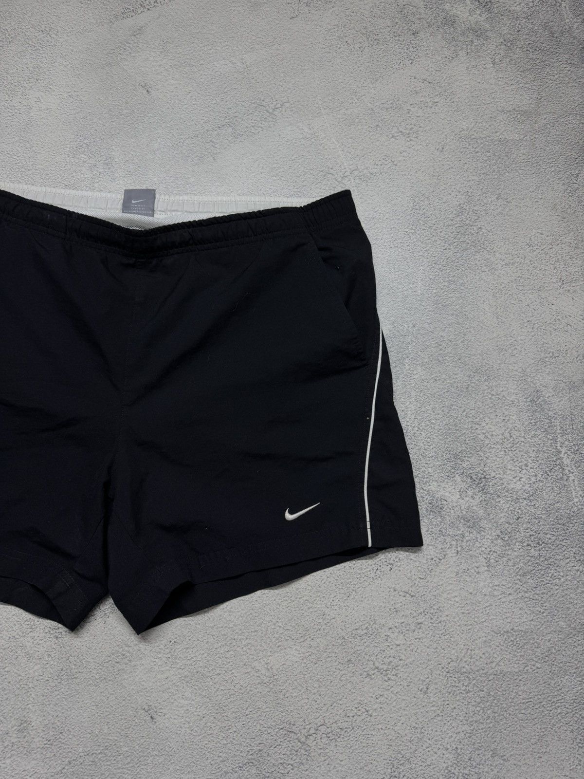 Nike Vintage Y2k Nylon Nike Swoosh Shorts Size US 34 / EU 50 - 4 Thumbnail