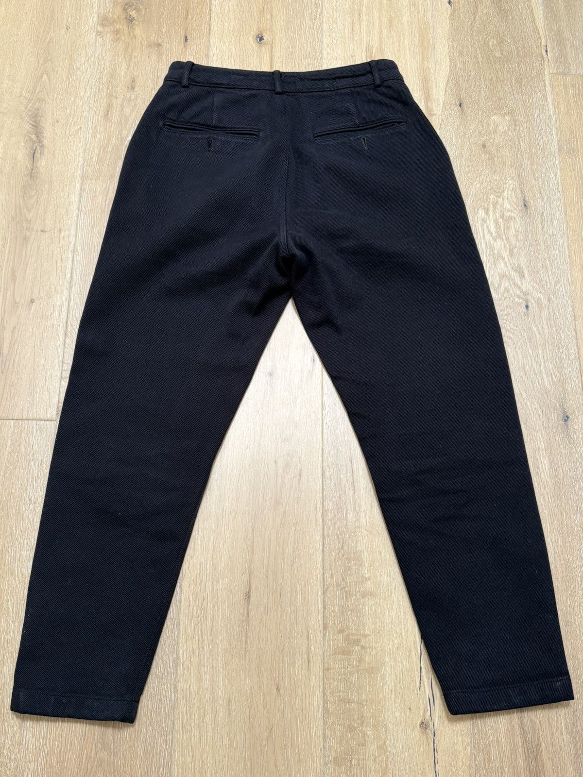 Universal Works Universal Works Military Chino 30 Black Twill Size US 30 / EU 46 - 2 Thumbnail