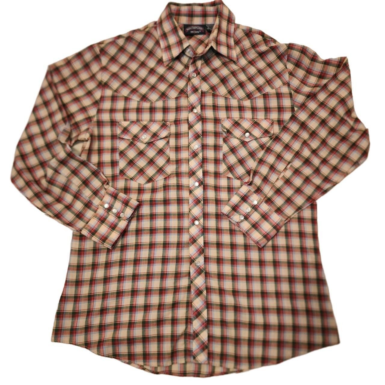 Vintage Vintage Western Long Sleeve shirt Size US M / EU 48-50 / 2 - 1 Thumbnail