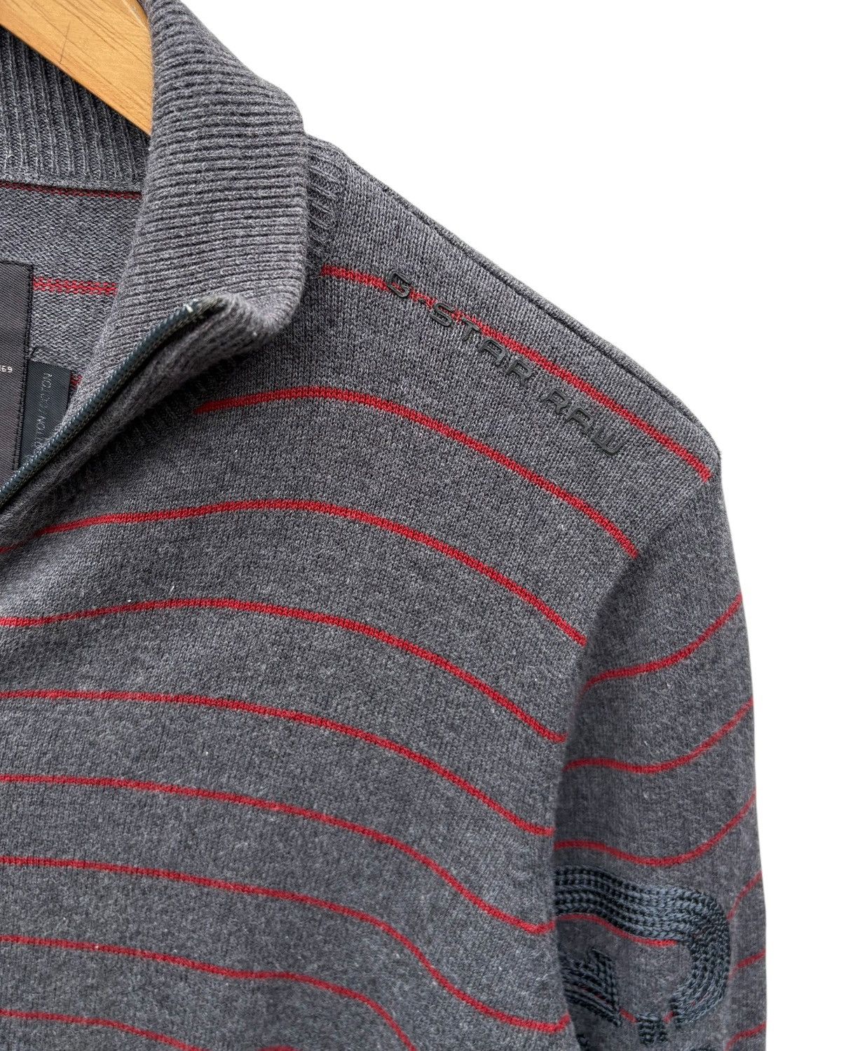 G-Star G Star Stripe Zipper Sweater Size US S / EU 44-46 / 1 - 5 Thumbnail