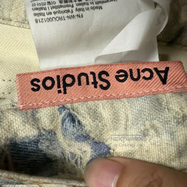 Acne Studios Acne Studios Vintage Heavy Wash Tie Dye Design Wide Leg De Size US 40 / EU 56 - 2 Thumbnail