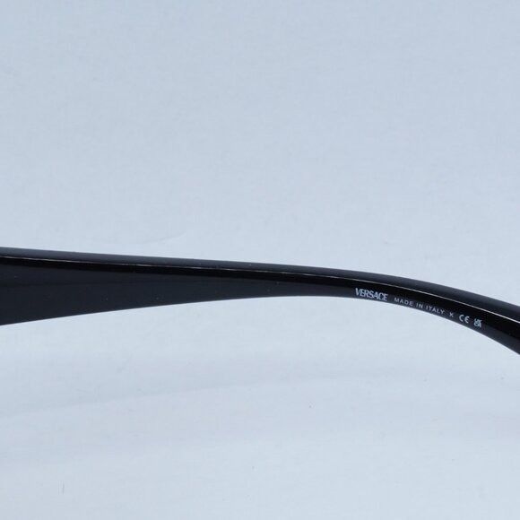 Versace Versace VE4461 GB1/87 Sunglasses Black Shield Frame Size ONE SIZE - 9 Thumbnail
