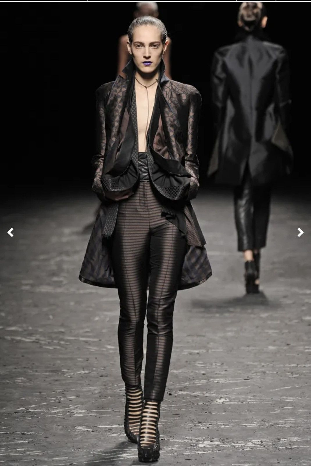 Haider Ackermann haider ackermann jacquard pant runway ss 2013 wo Size 27" / US 4 / IT 40 - 5 Thumbnail