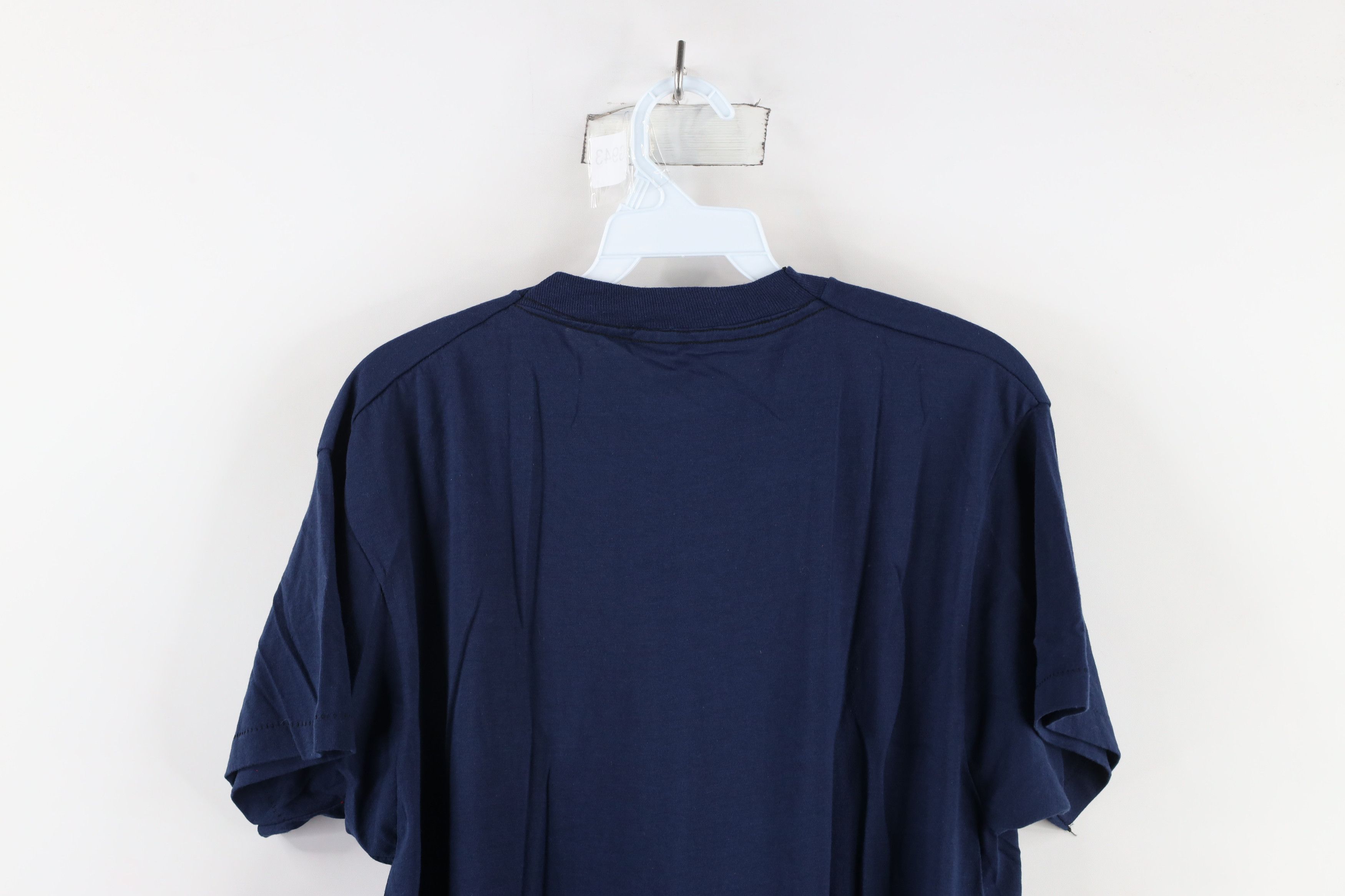 Vintage Deadstock Vintage 80s 20 Teamsters Union T-Shirt Blue USA Size US XL / EU 56 / 4 - 8 Thumbnail