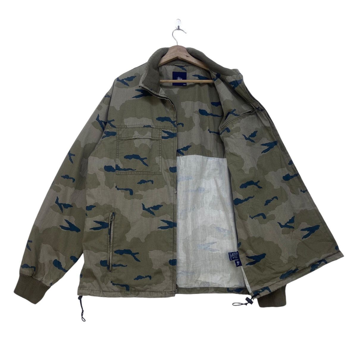 Stussy Stussy Camouflage Full Print Tactical Jacket Size US L / EU 52-54 / 3 - 3 Thumbnail
