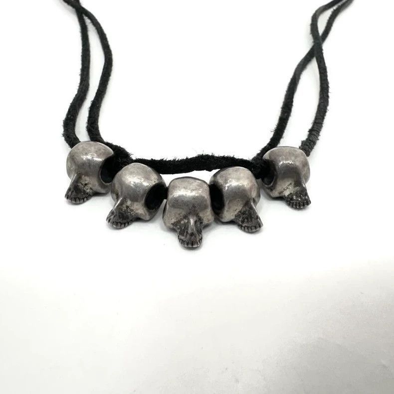 Undercover Skull Head Necklace in 925 Silver-2506 Size ONE SIZE - 1 Thumbnail