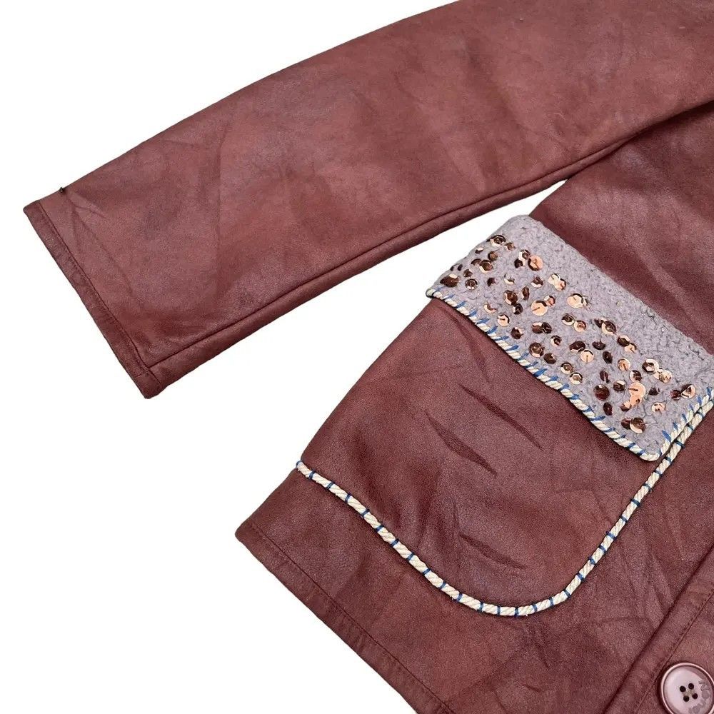 Issey Miyake × Japanese Brand × Ne-Net Ne-Net by Issey Miyake Brown Jacket Size M / US 6-8 / IT 42-44 - 3 Thumbnail
