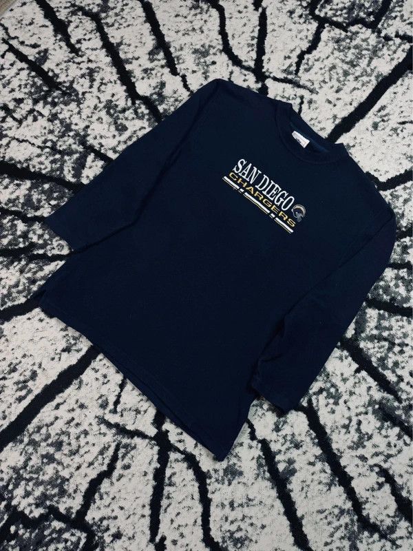 NFL Vintage San Diego NFL Fleece Navy Blue L Size US L / EU 52-54 / 3 - 2 Thumbnail