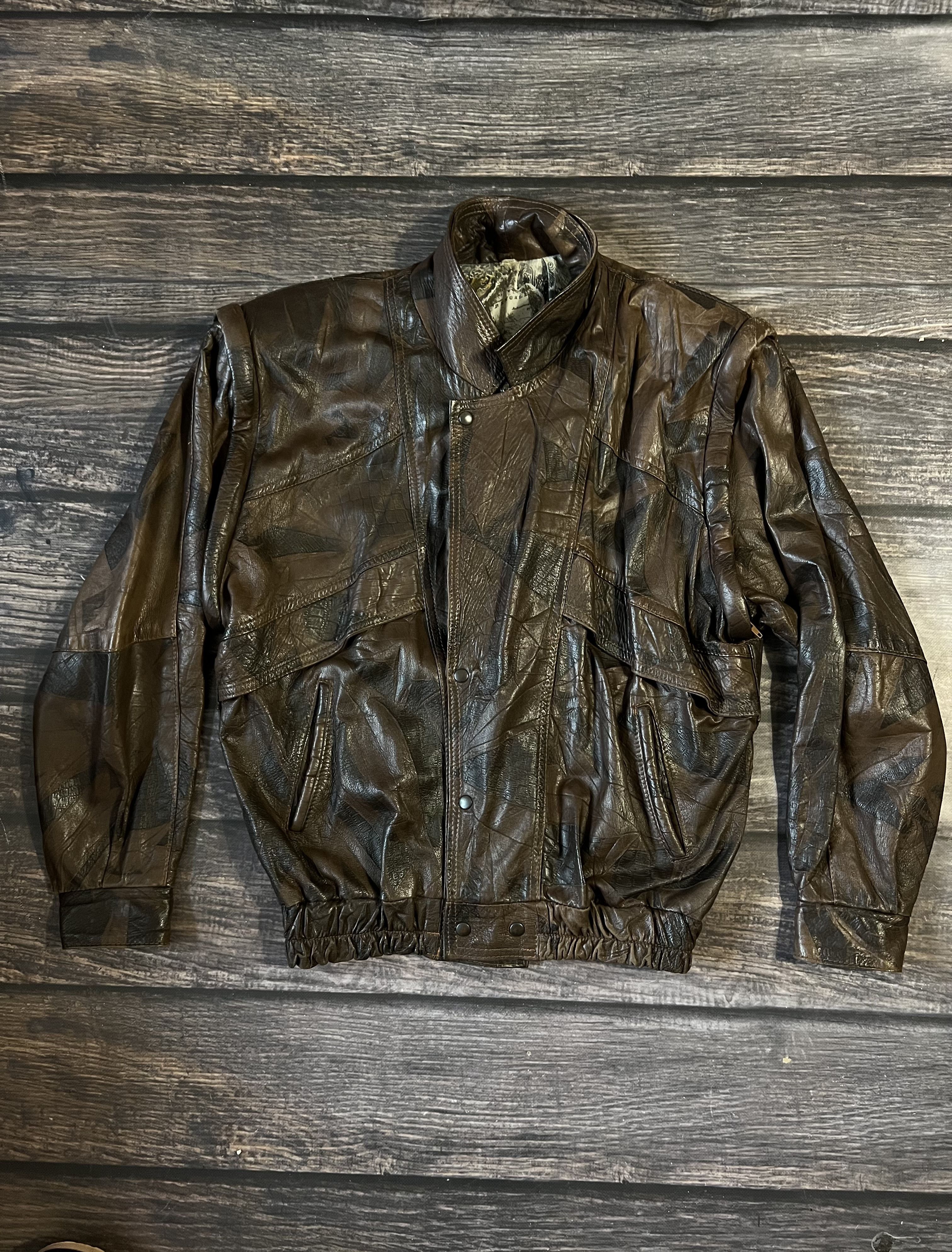 Leather Carol Christian Poell Style Transformer Leather Jacket y2k Size US XL / EU 56 / 4 - 1 Thumbnail