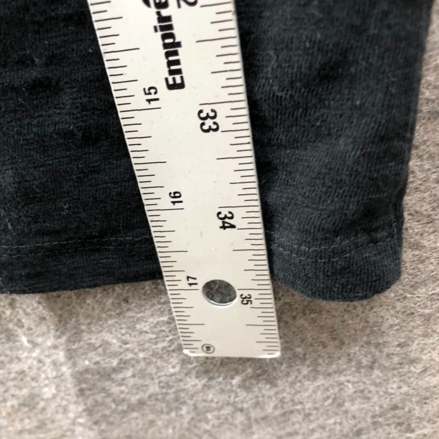 Gap Gap T Shirt Dress Womens M Black Crewneck Pocket Tee Knee Length Short Sleeve Size M / US 6-8 / IT 42-44 - 5 Thumbnail