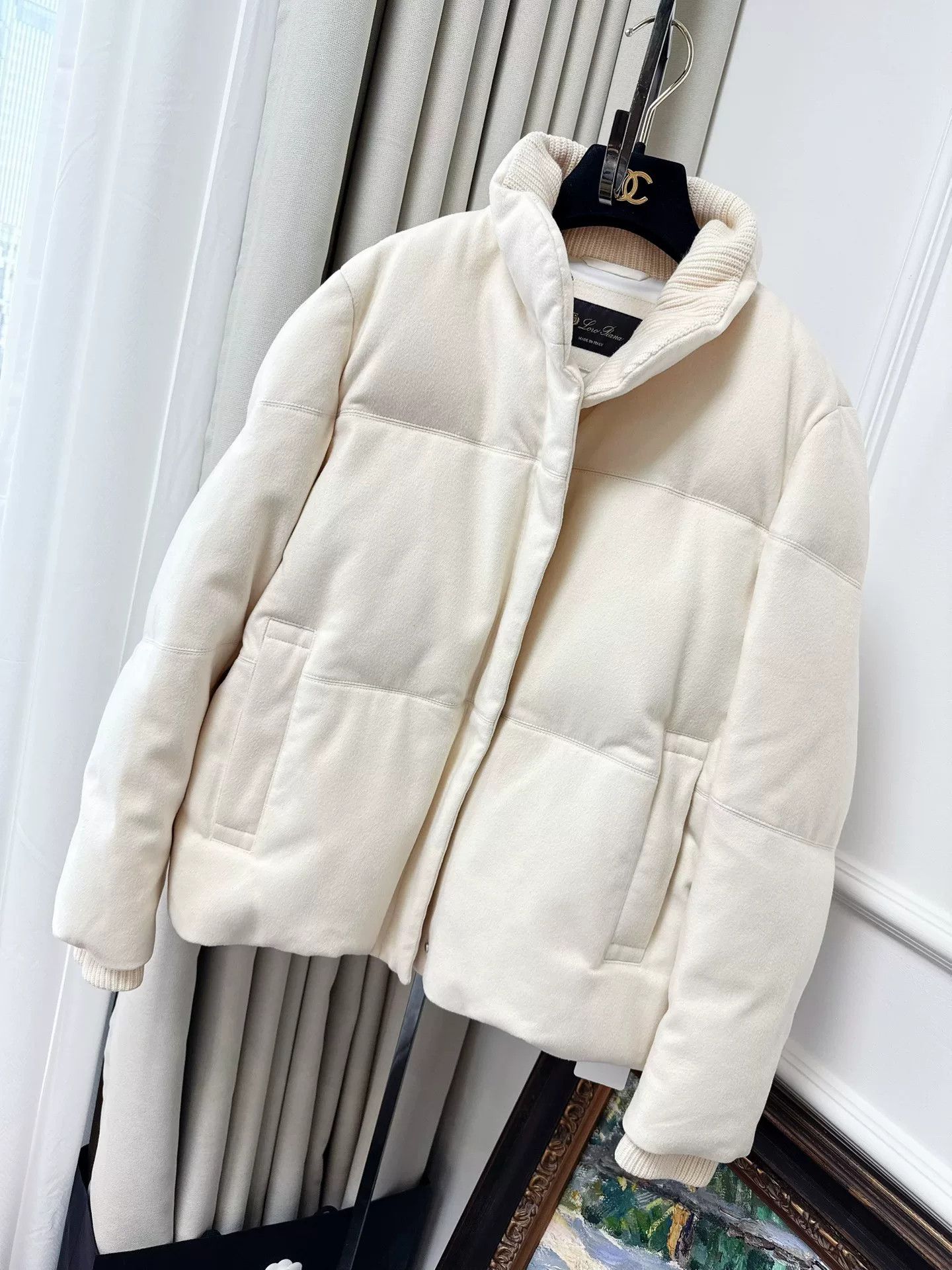 Loro Piana Loro Piana Cream Cashmere Down Coat Size US S / EU 44-46 / 1 - 1 Thumbnail