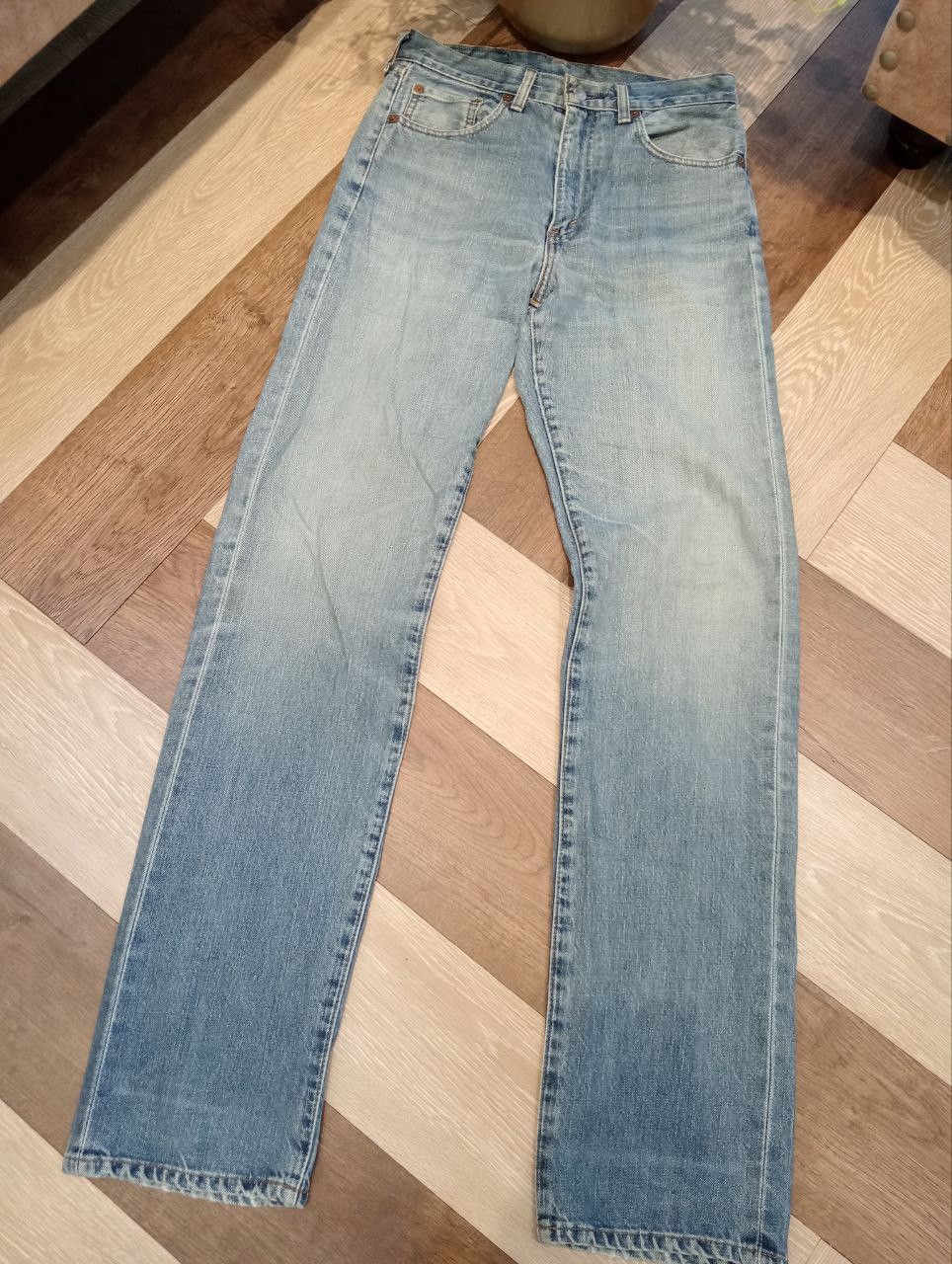 Levi's Vintage Clothing VINTAGE LEVI'S 502XX HIDDEN RIVETS CAPITAL E SELVEDGE JEANS Size US 29 - 2 Thumbnail