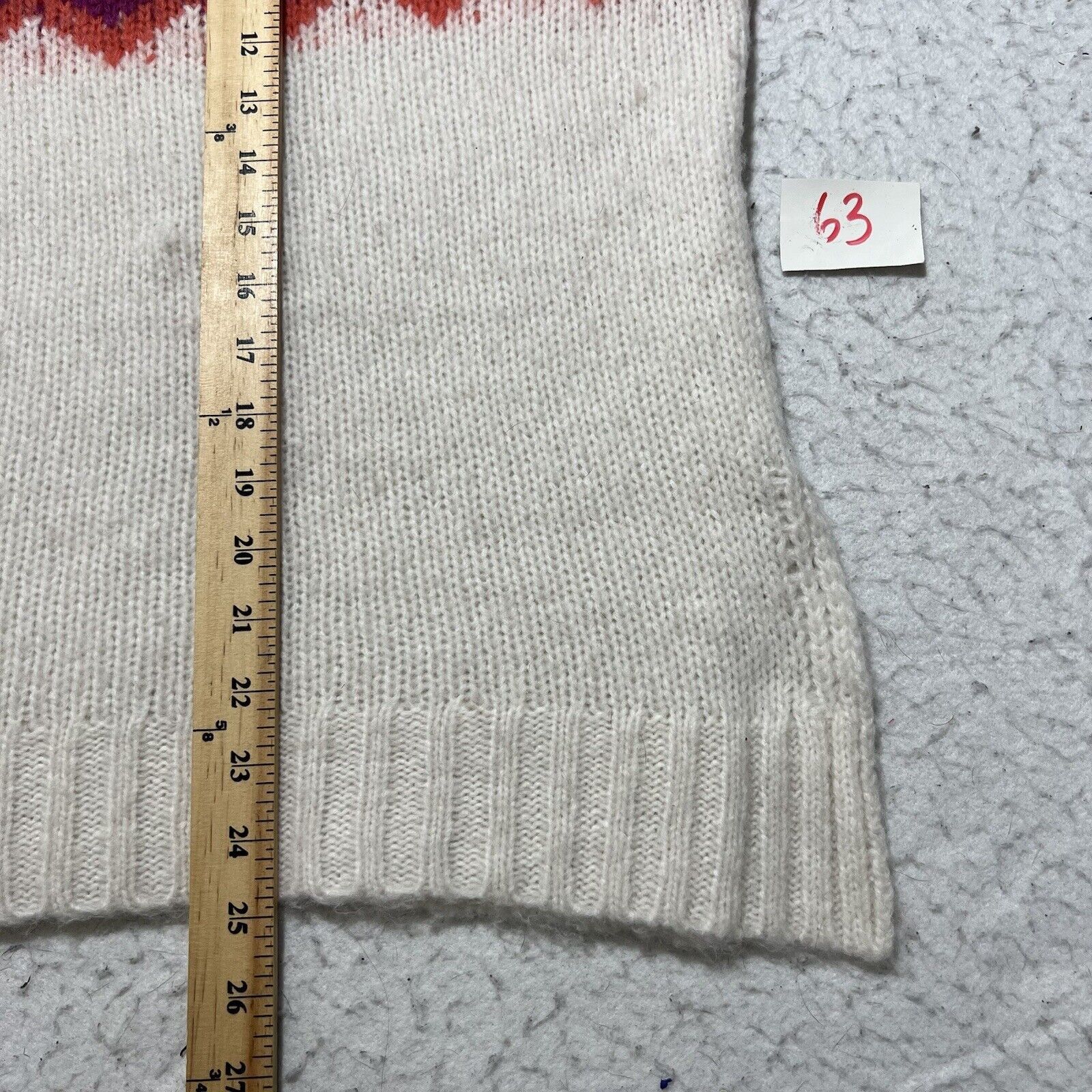 Other Aerie XS Wool Mock Neck Long Sleeve Zig Zag Sweater Size XS / US 0-2 / IT 36-38 - 9 Thumbnail