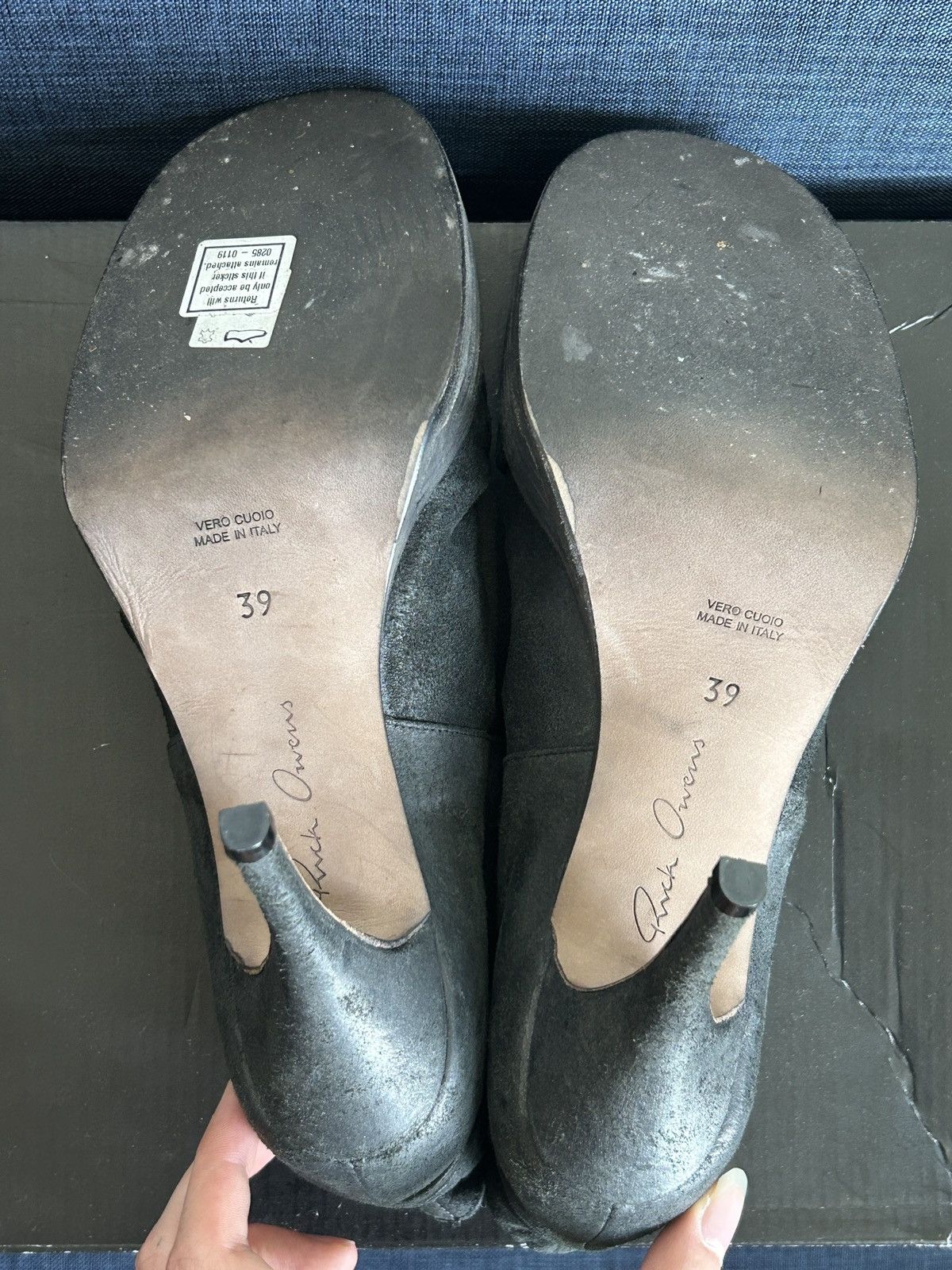 Designer × Rick Owens Rick Owens AD2004 Cinched Heels Size US 10 / IT 40 - 6 Thumbnail