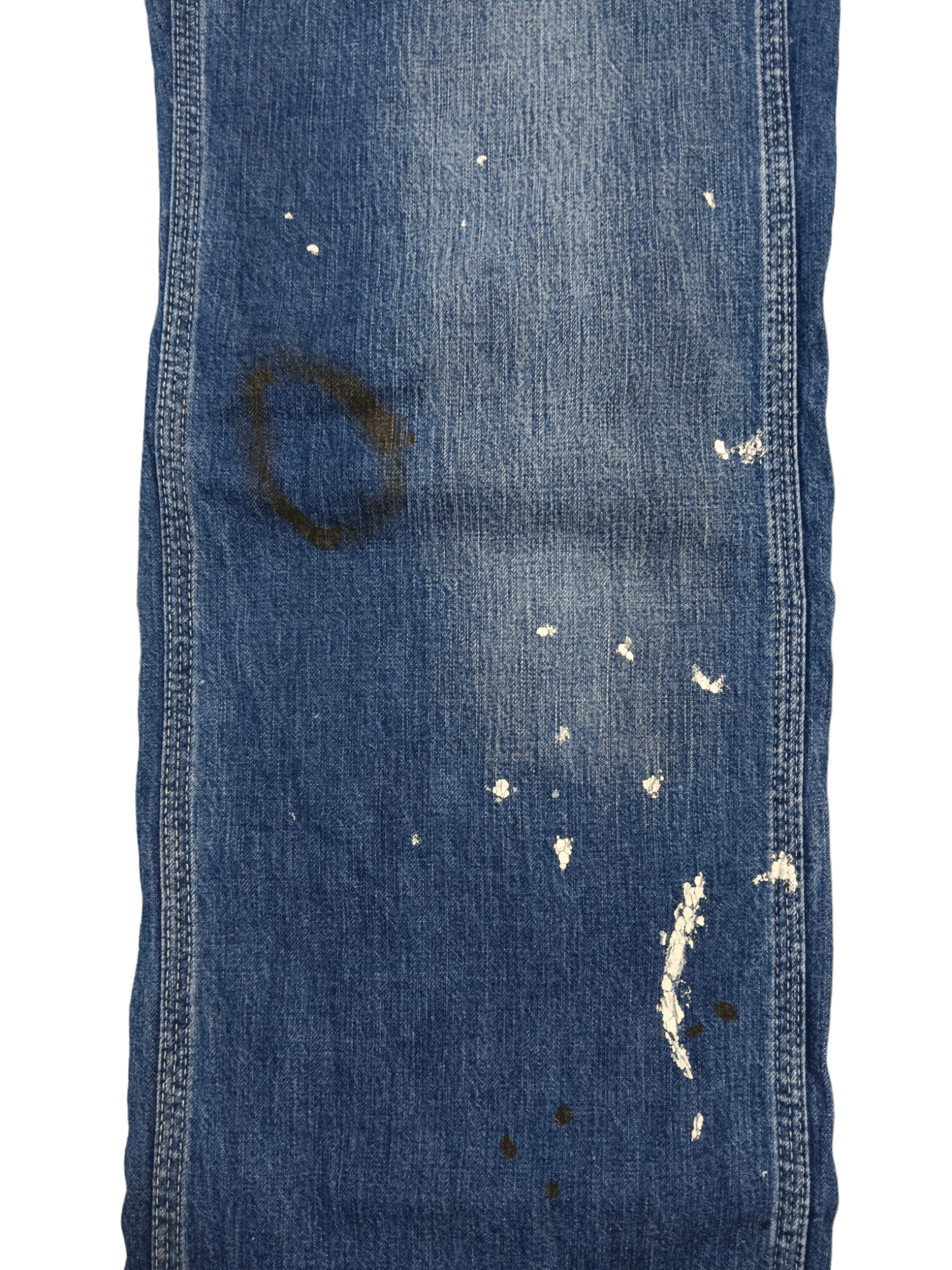 Japanese Brand DNM Riders Seditionaries Splash Rusty Low Rise Jeans Size 30" / US 8 / IT 44 - 9 Thumbnail