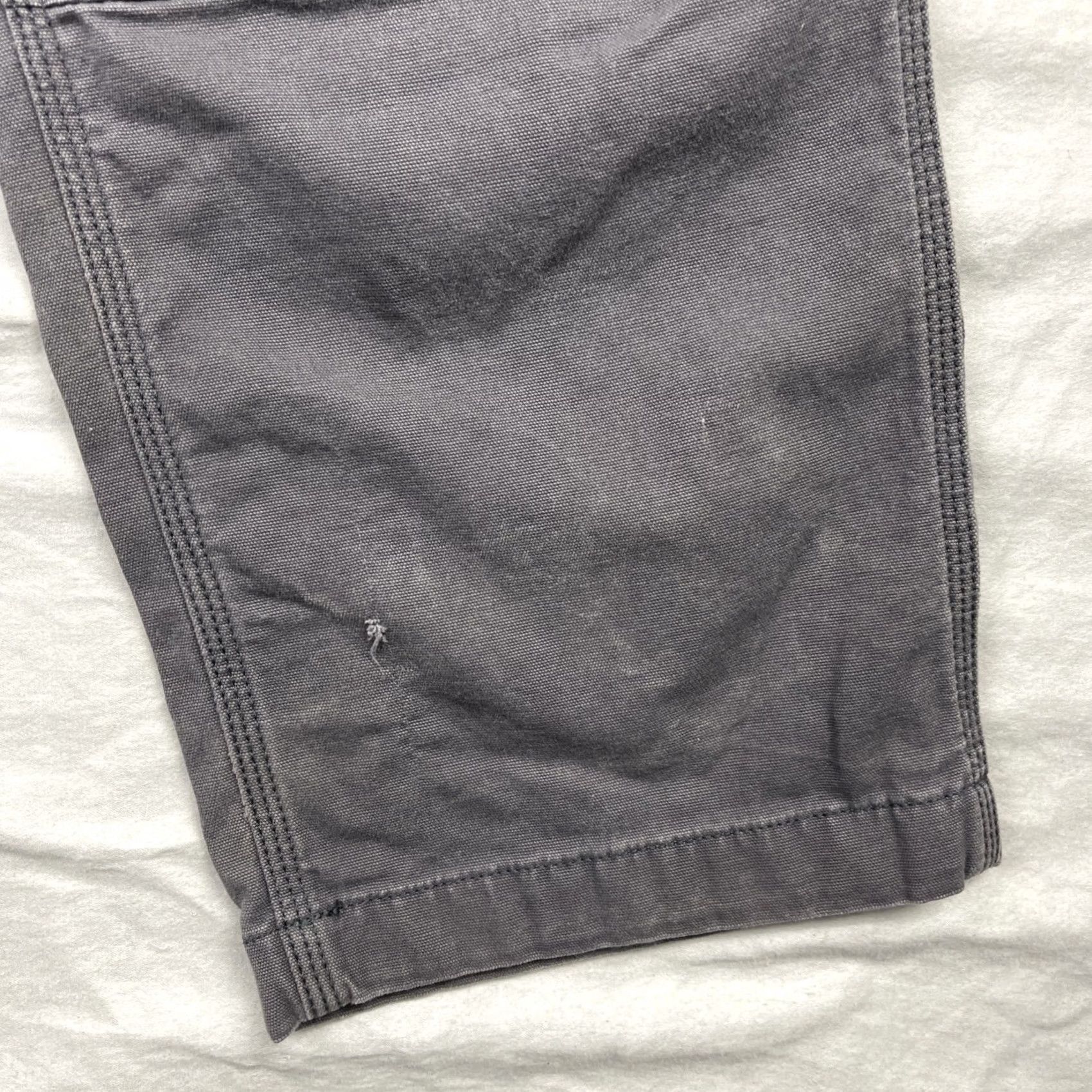 Carhartt Carhartt Pants Mens 36x34 Gray Rugged Flex Canvas 5-Pocket Relaxed Straight Front Workwear Pants Mens Medium? Size US 36 / EU 52 - 4 Thumbnail