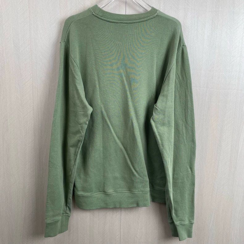 Loewe Loewe Gray-green chest orange embroidered logo round neck Size L / US 10 / IT 46 - 3 Thumbnail