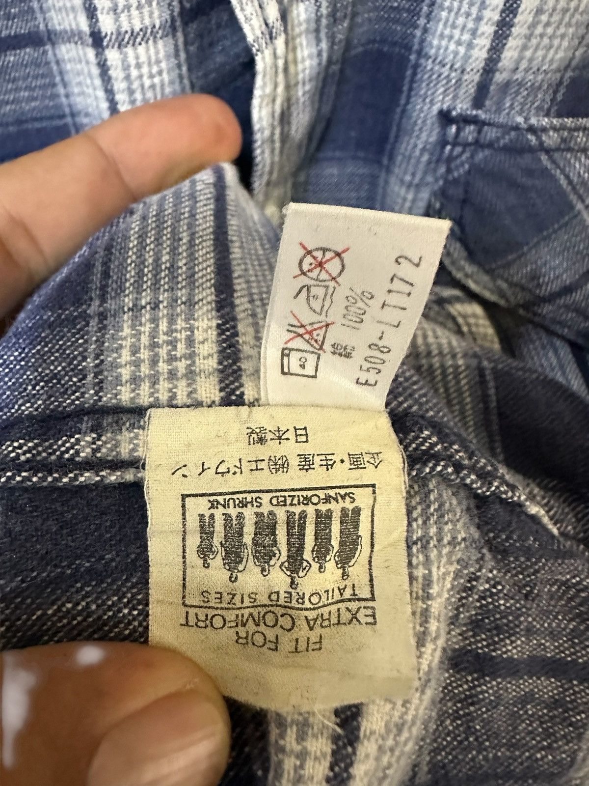 Lee Vintage lee flannel shirts button ups western shirt Size US M / EU 48-50 / 2 - 4 Thumbnail