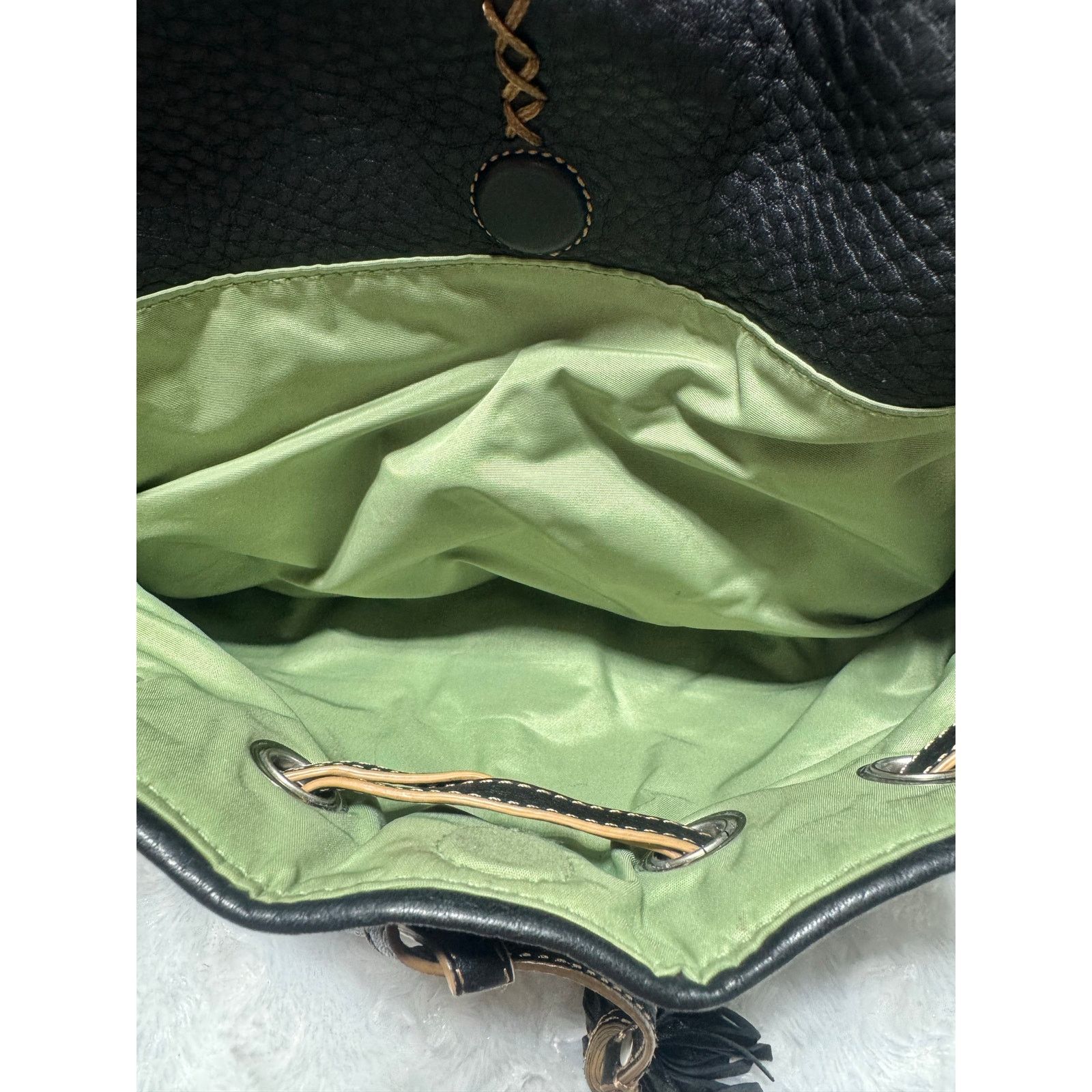 Cole Haan Authentic Louis Vuitton Alma Handbag Monogram Vernis SN4114 Size ONE SIZE - 12 Thumbnail