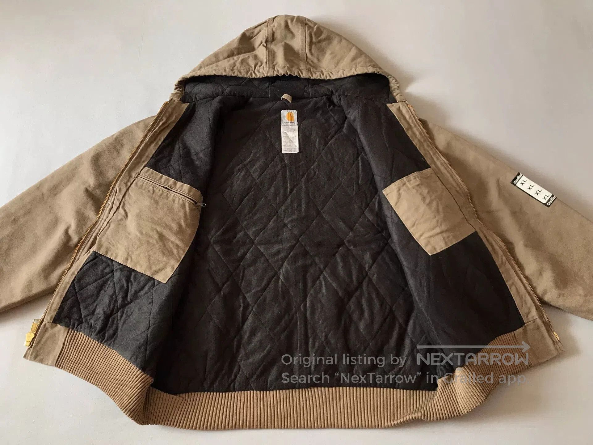 Carhartt Carhartt J130 MUS Canvas Hooded Jacket. Size US XL / EU 56 / 4 - 3 Thumbnail