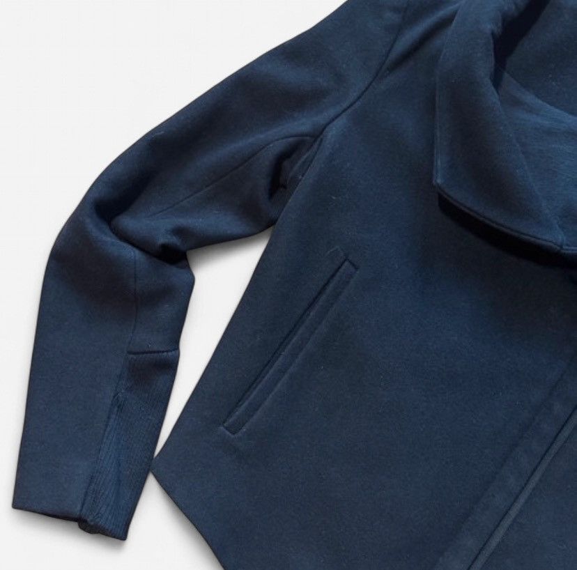 Helmut Lang Early 2000s Helmut Lang cropped zip up pea coat Size S / US 4 / IT 40 - 4 Thumbnail