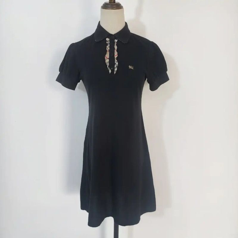 Burberry Burberry Black Cotton Summer Dress S Size Size S / US 4 / IT 40 - 1 Thumbnail