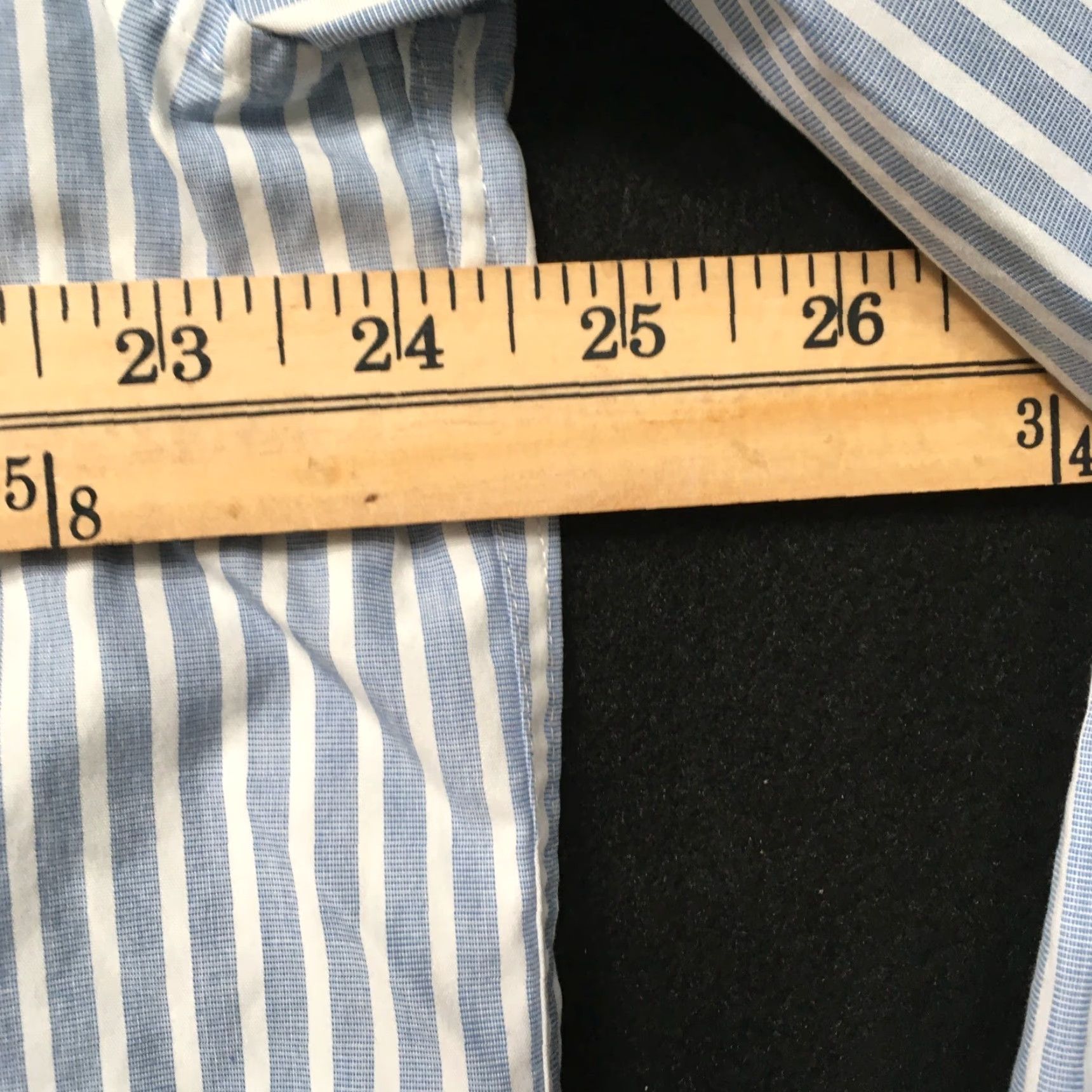 Vintage LL Bean Shirt Mens L Blue Striped Long Sleeve Collared Button Down Cotton Size US L / EU 52-54 / 3 - 5 Thumbnail