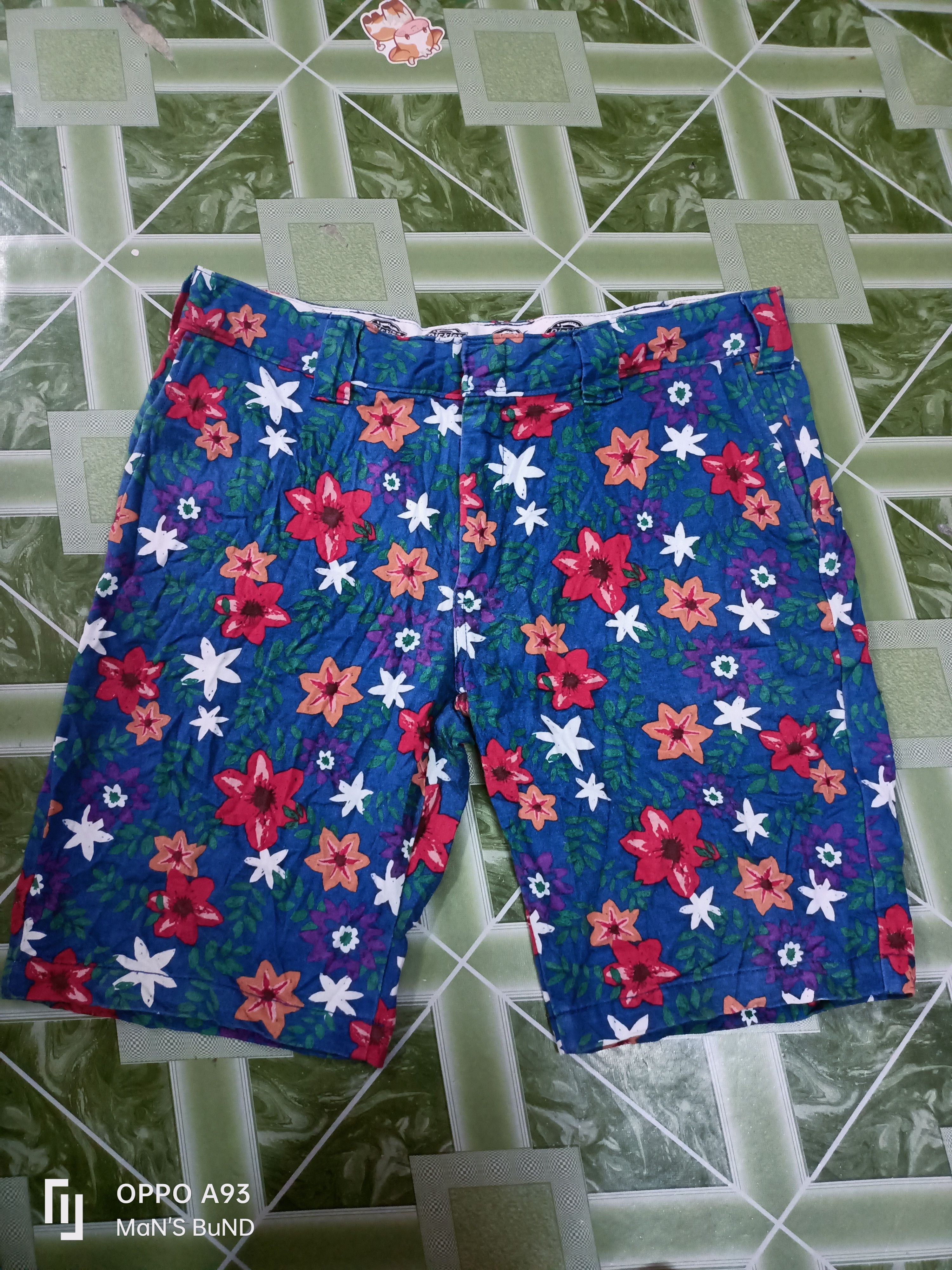 Dickies Diekies Short Pants design Flower Size US 36 / EU 52 - 1 Thumbnail