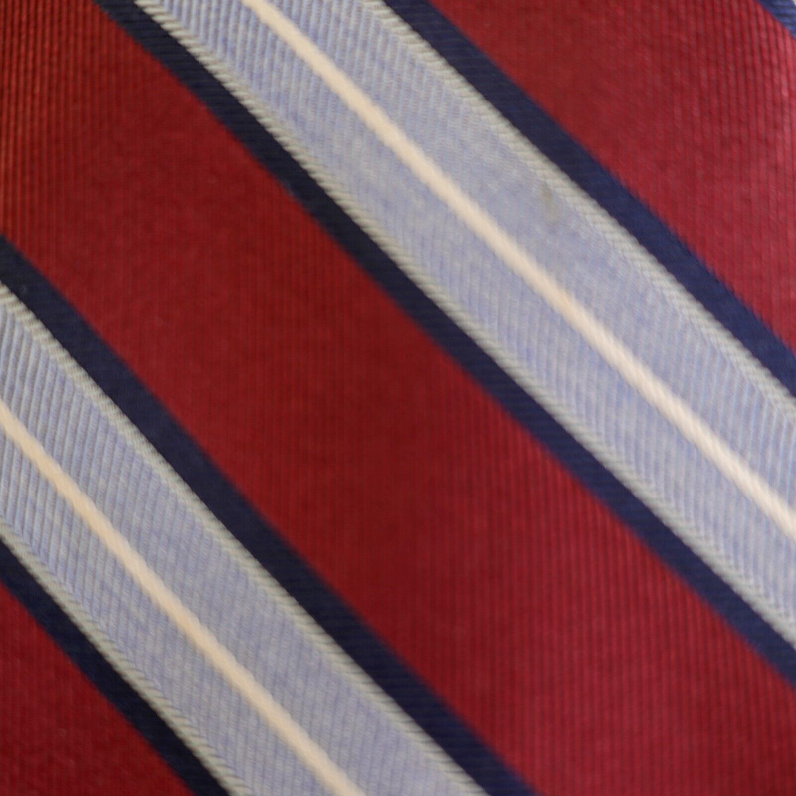 Jos. A. Bank Jos A Bank Heritage Collection Red Blue Striped Woven Skinny Size ONE SIZE - 2 Thumbnail