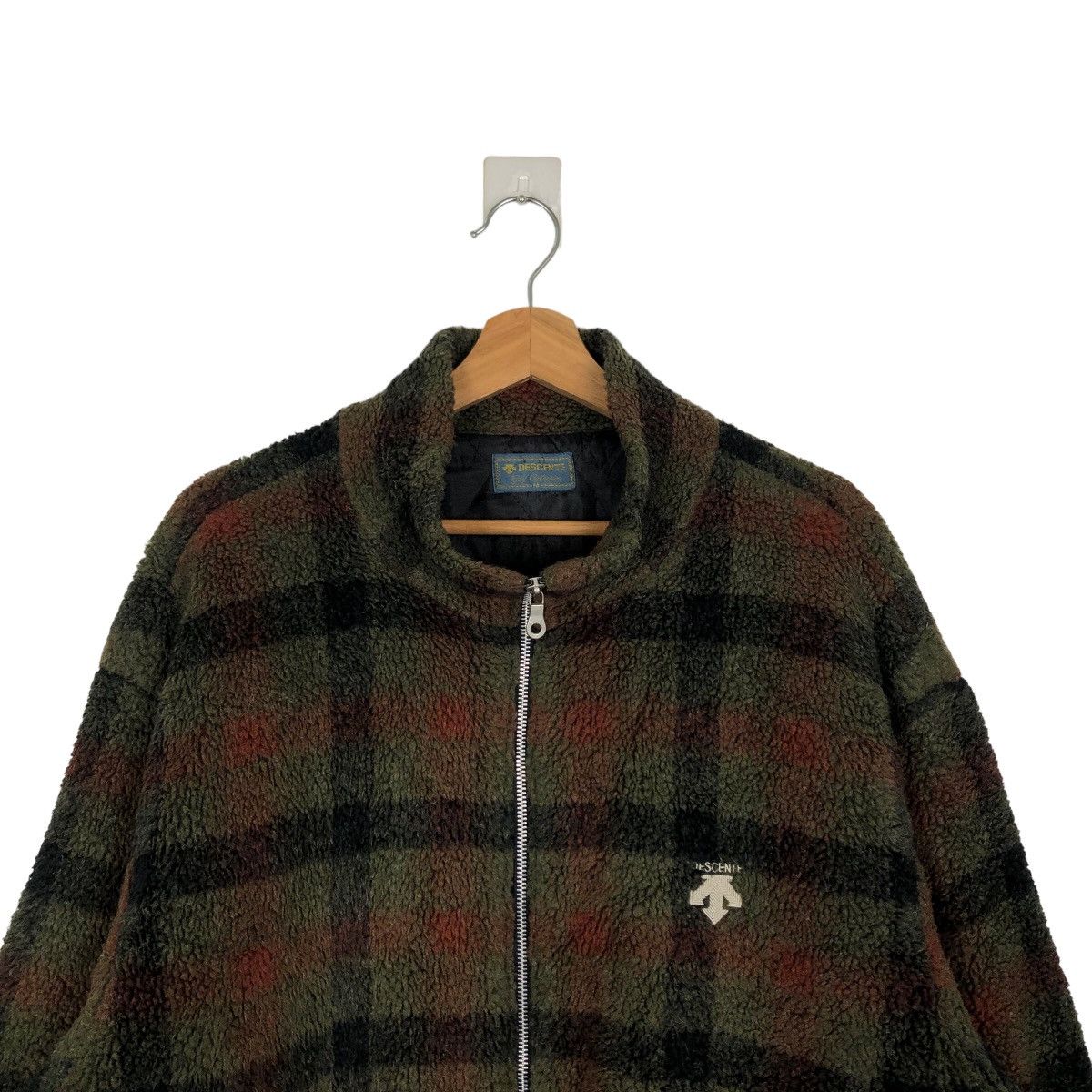 Japanese Brand 🔥90’s VINTAGE DESCENTE FLEECE SHERPA JACKET TARTAN DESIGN Size US M / EU 48-50 / 2 - 2 Thumbnail