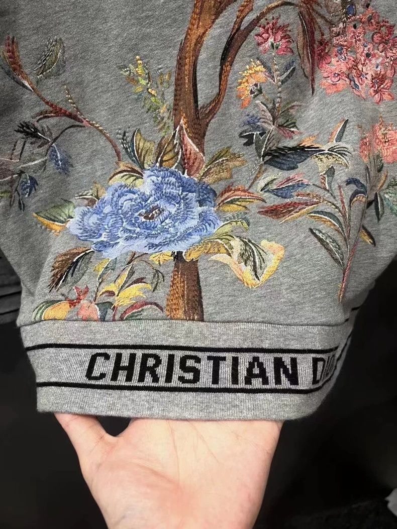 Dior Dior Dior full print heavy embroidery Logo hoodie hoodie-2 Size US M / EU 48-50 / 2 - 3 Thumbnail